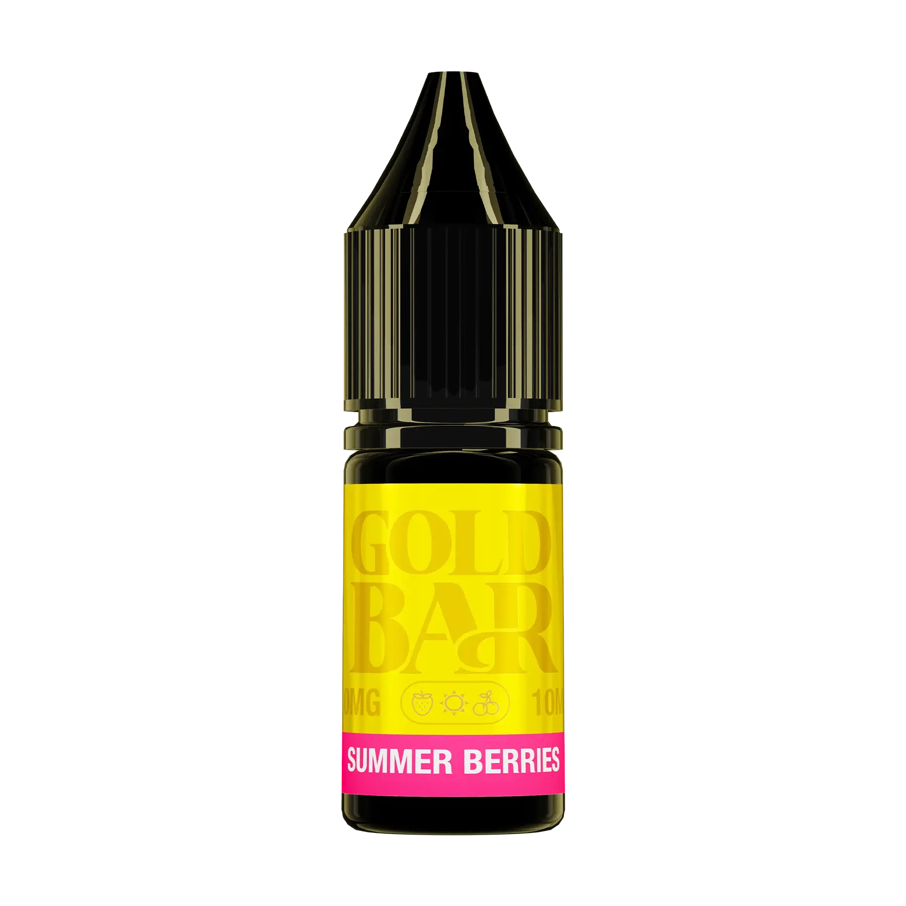 Gold Bar - Summer Berries 10ml E Liquid Nicotine Salt