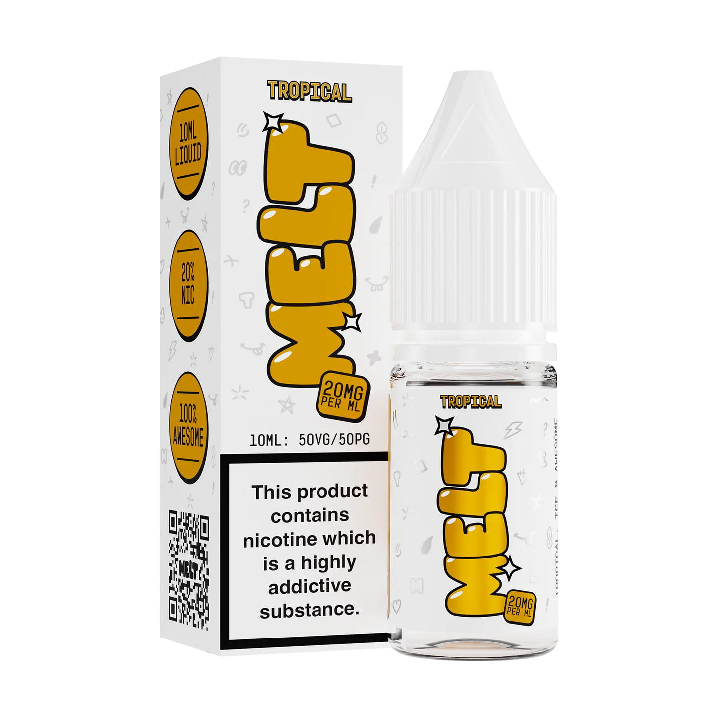 Melt 10ml E Liquid Nicotine Salt