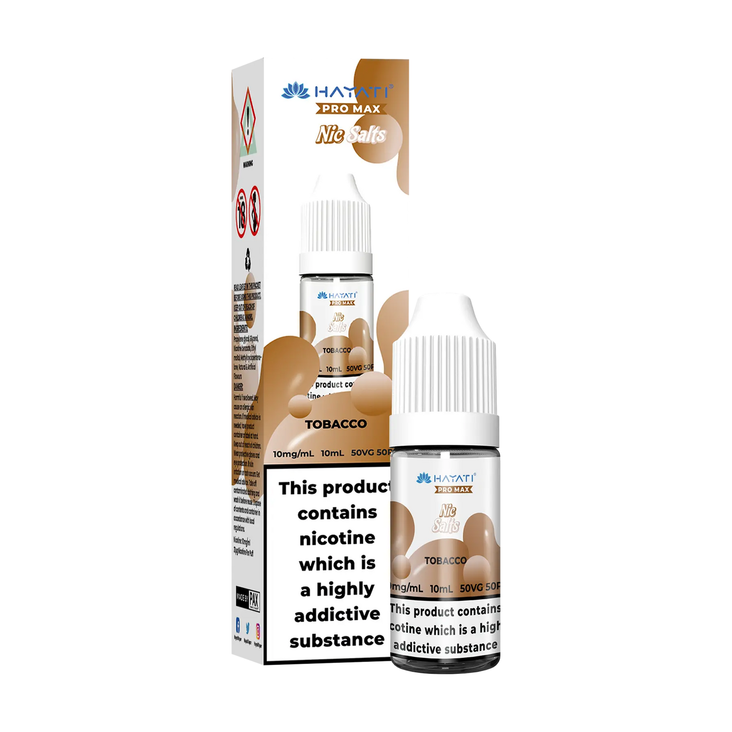 Hayati Pro Max 10ml E Liquid Nicotine Salt