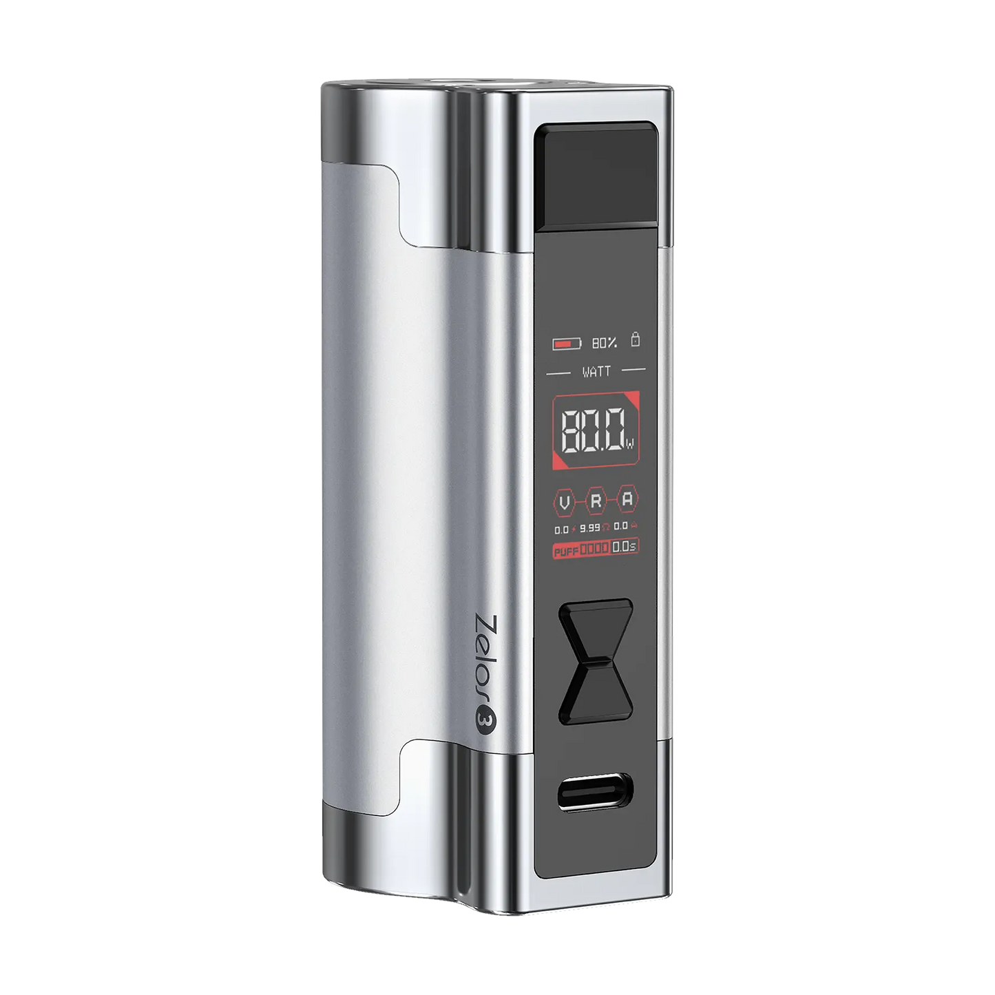 Aspire Zelos 3 Regulated Mod - Silver
