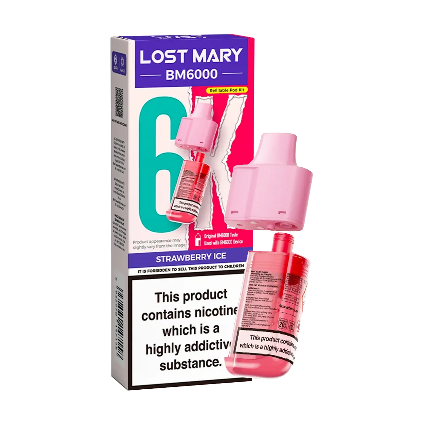 Lost Mary BM6000 - Replacement Pre-Filled Pods