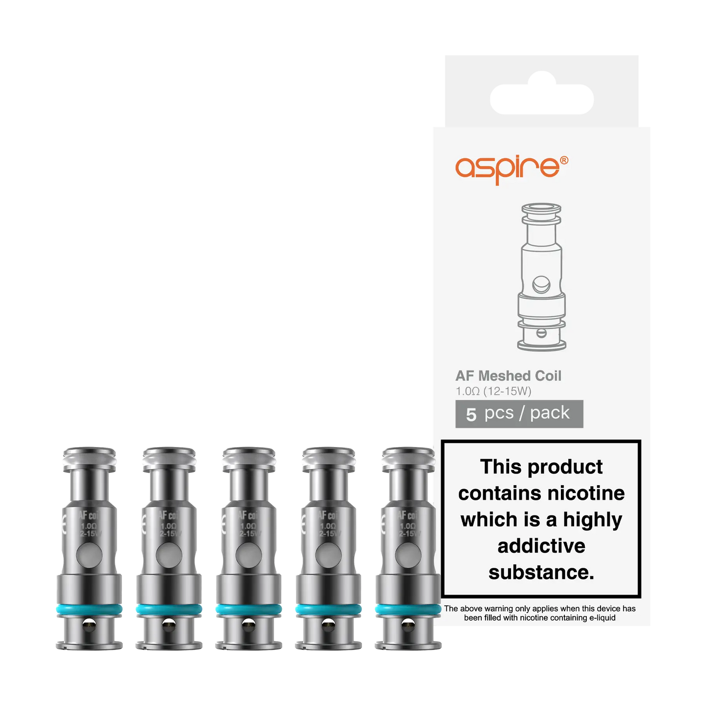 Aspire Flexus AF Mesh Replacement Coils - 1.0 ohm