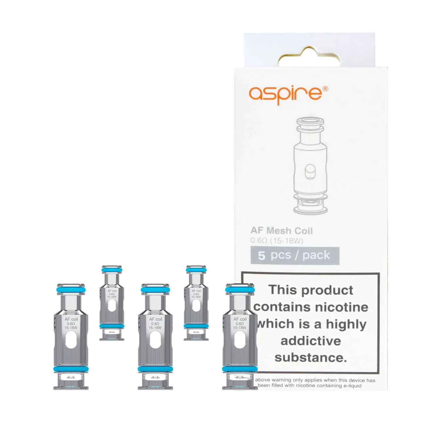Aspire Flexus AF Meshed Replacement Coils 5 Pack