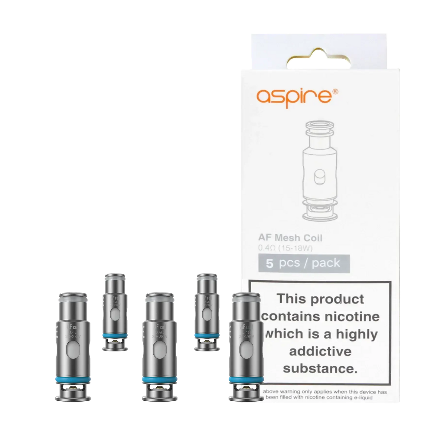 Aspire Flexus AF Meshed Replacement Coils 5 Pack