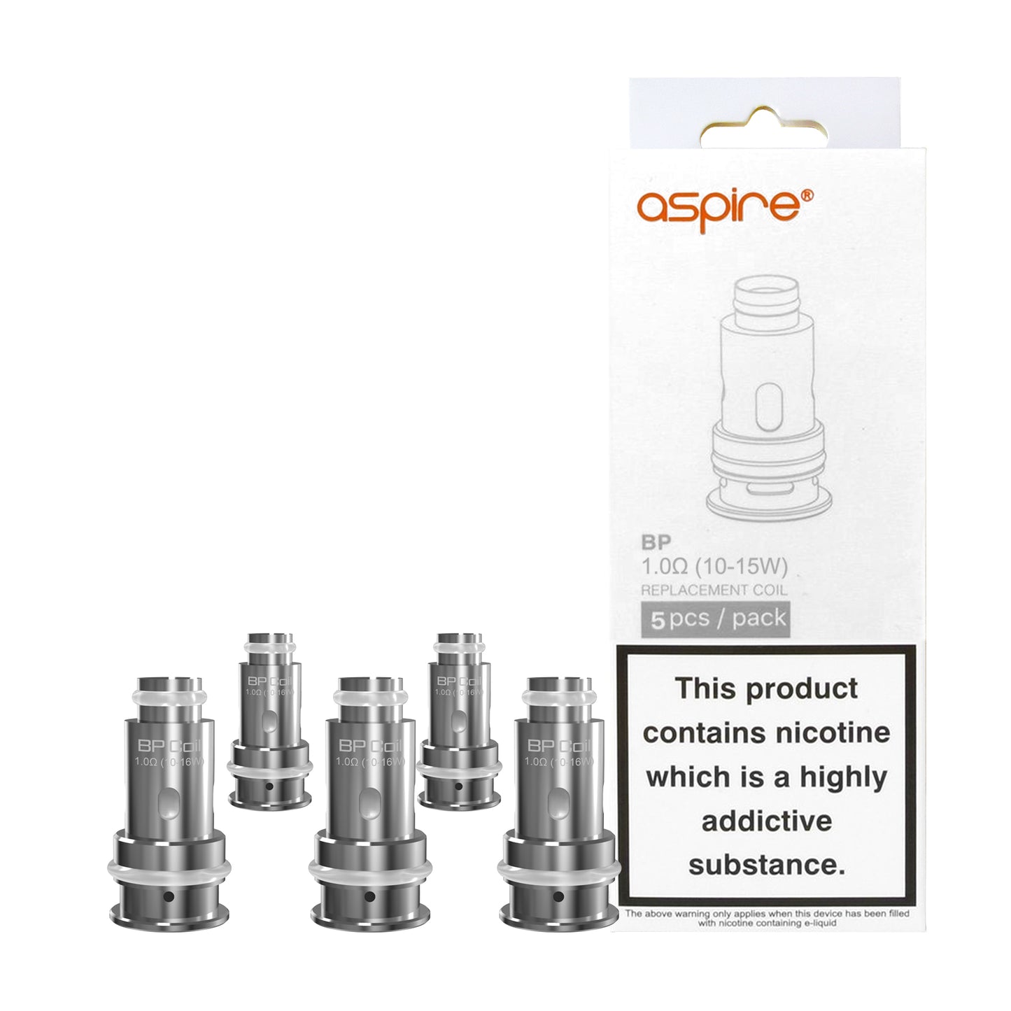 Aspire BP Replacement Coils Pack of 5