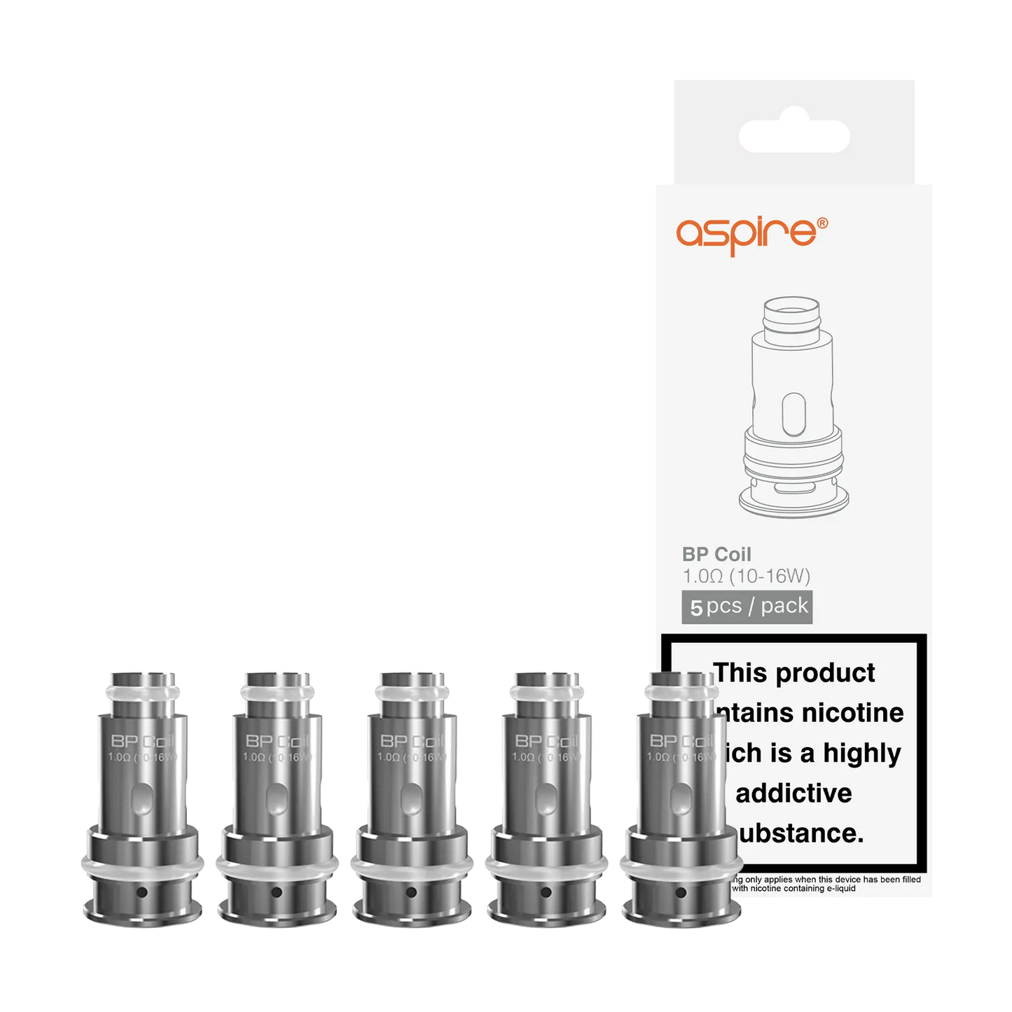 Aspire BP Coils - 1.0 ohm