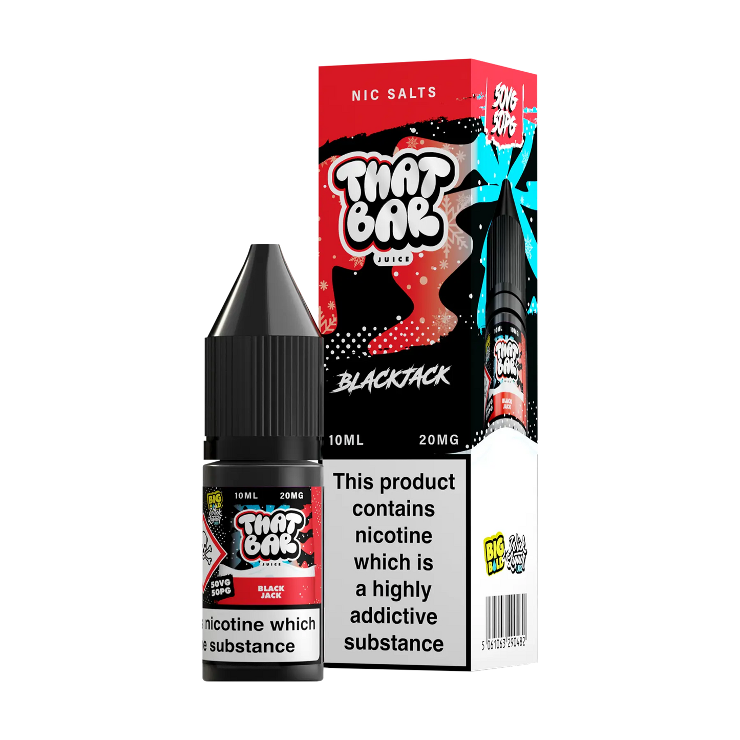 That Bar 10ml E Liquid Nicotine Salt