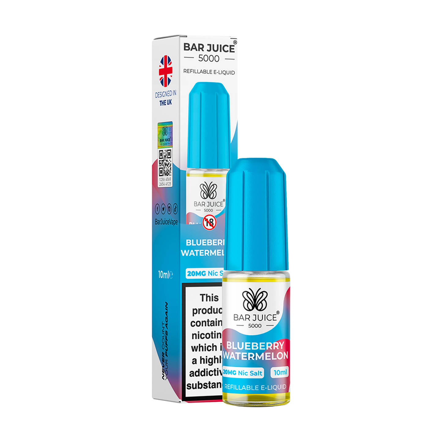 Bar Juice 5000 10ml E Liquid Nicotine Salt