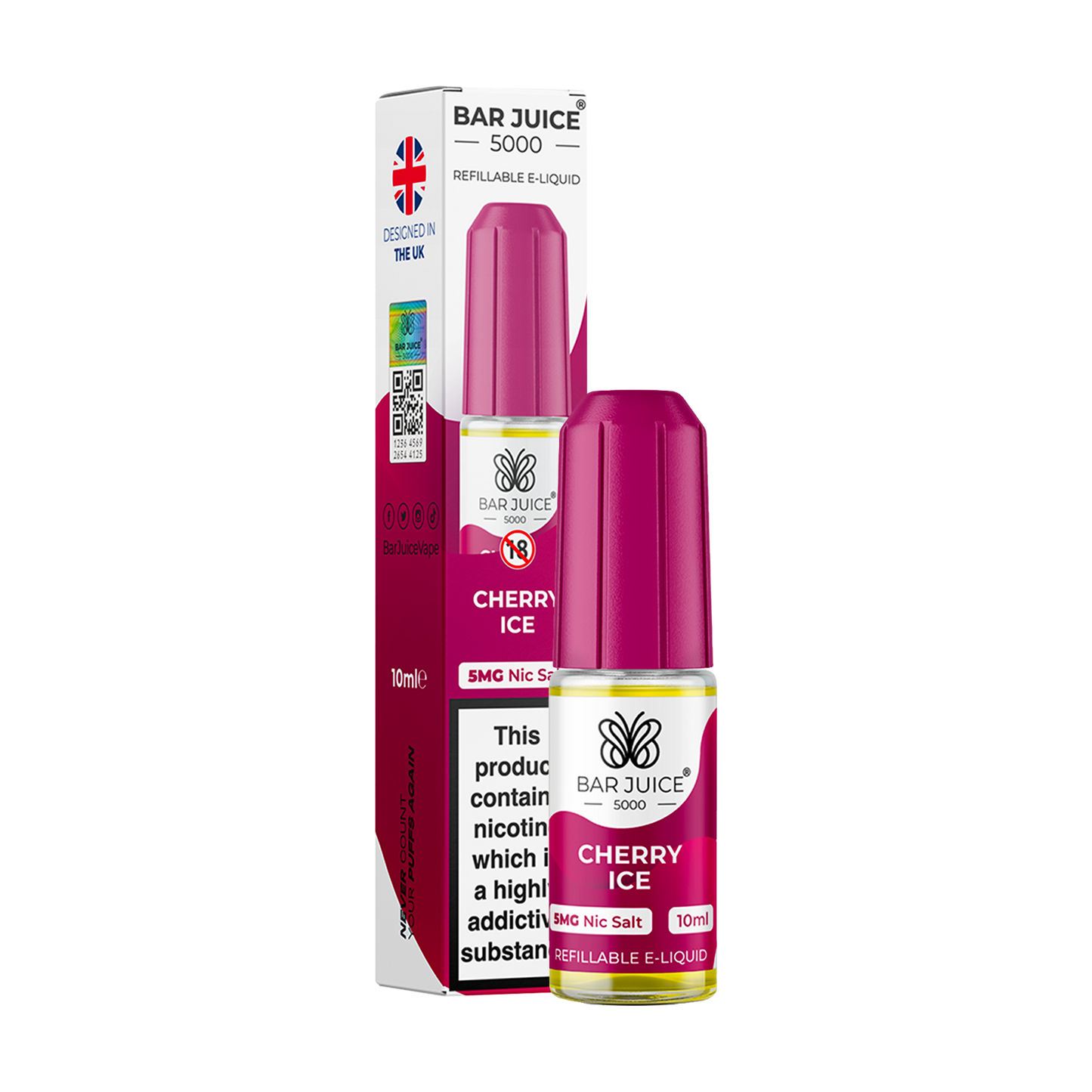 Bar Juice 5000 10ml E Liquid Nicotine Salt