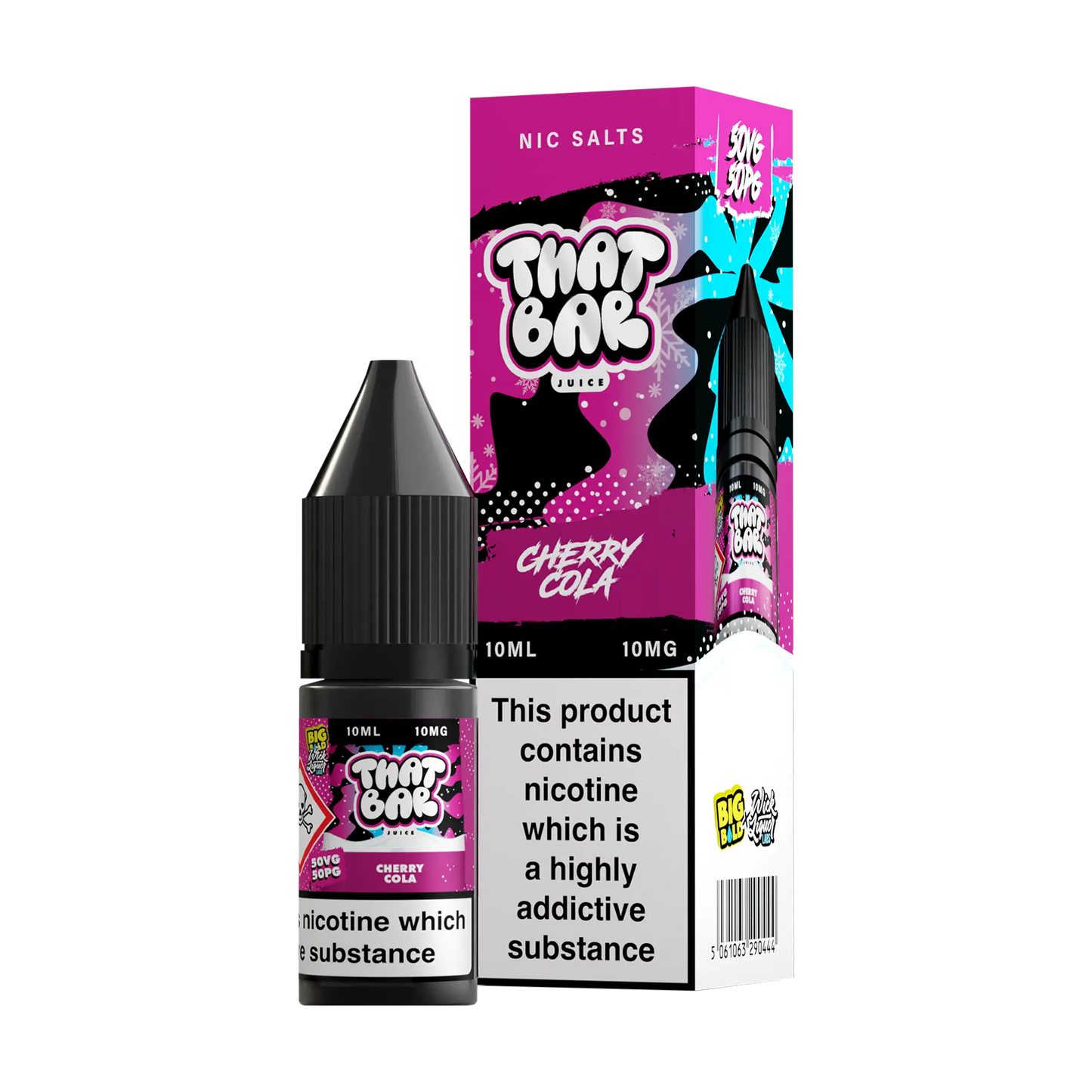 That Bar 10ml E Liquid Nicotine Salt
