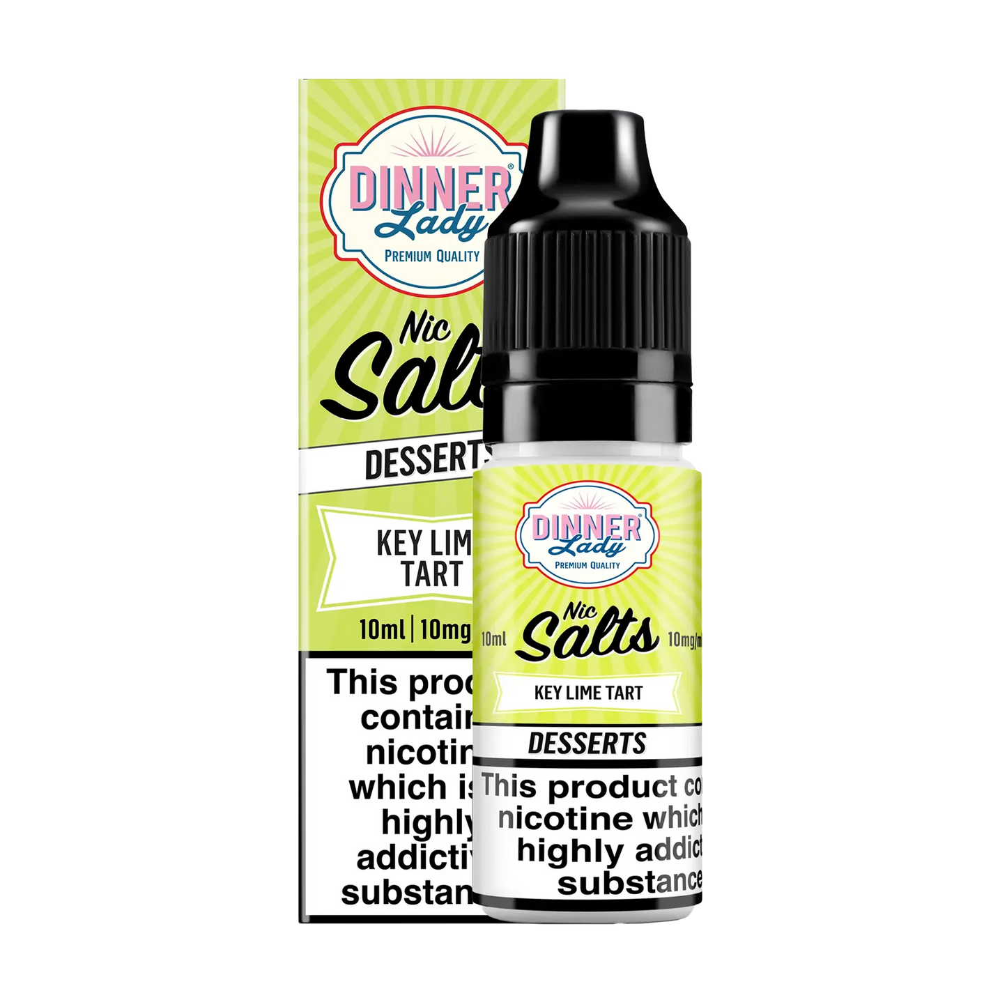 Dinner Lady 10ml Nic Salt E-Liquid