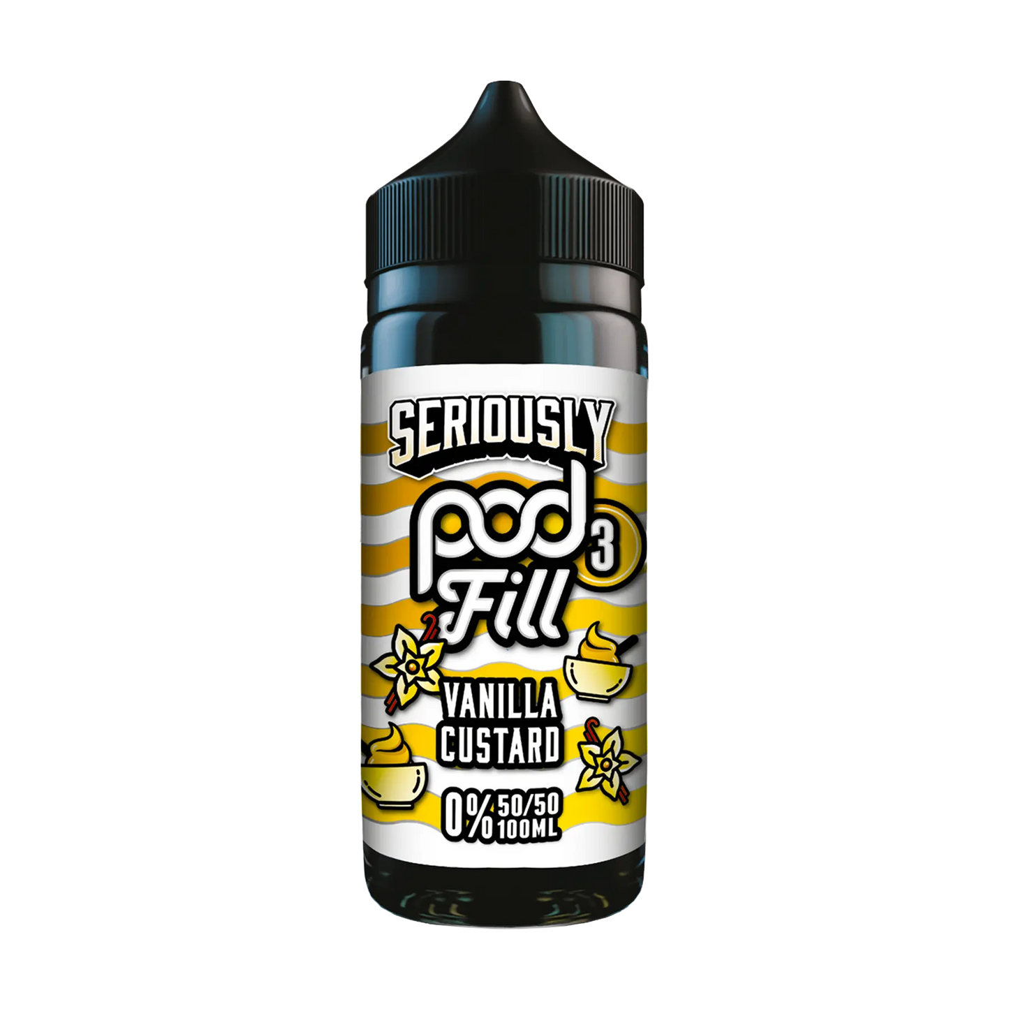 Doozy Pod FIll 3 100ml Shortfill - Vanilla Custard