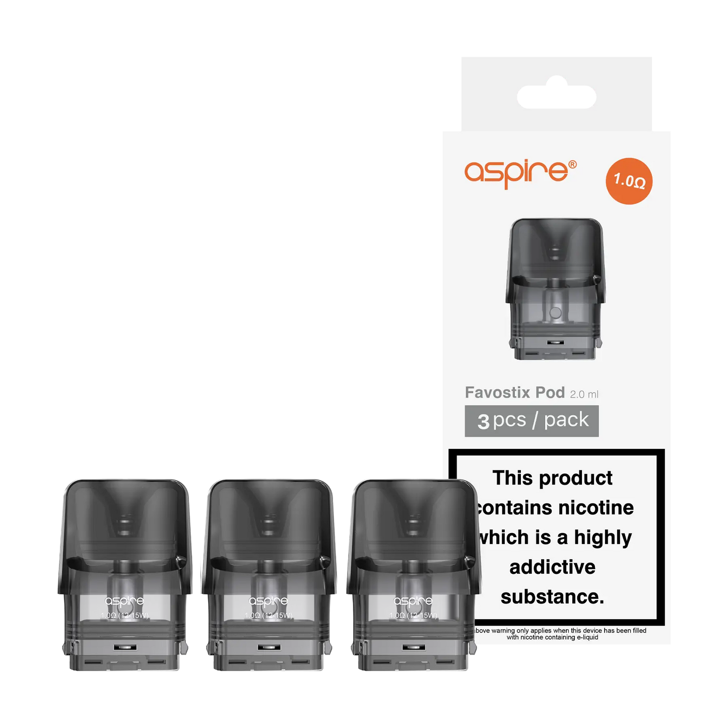 Aspire Favostix Pods - 1.0 ohm