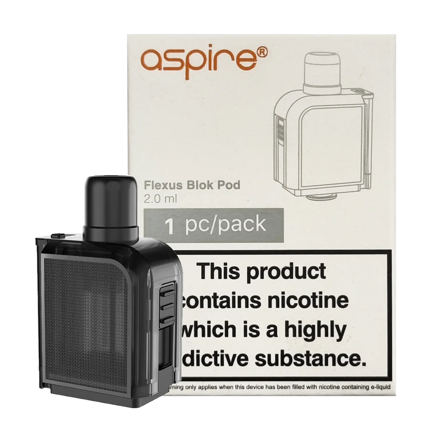 Aspire Flexus Blok Replacement Empty Pod 1 Pack
