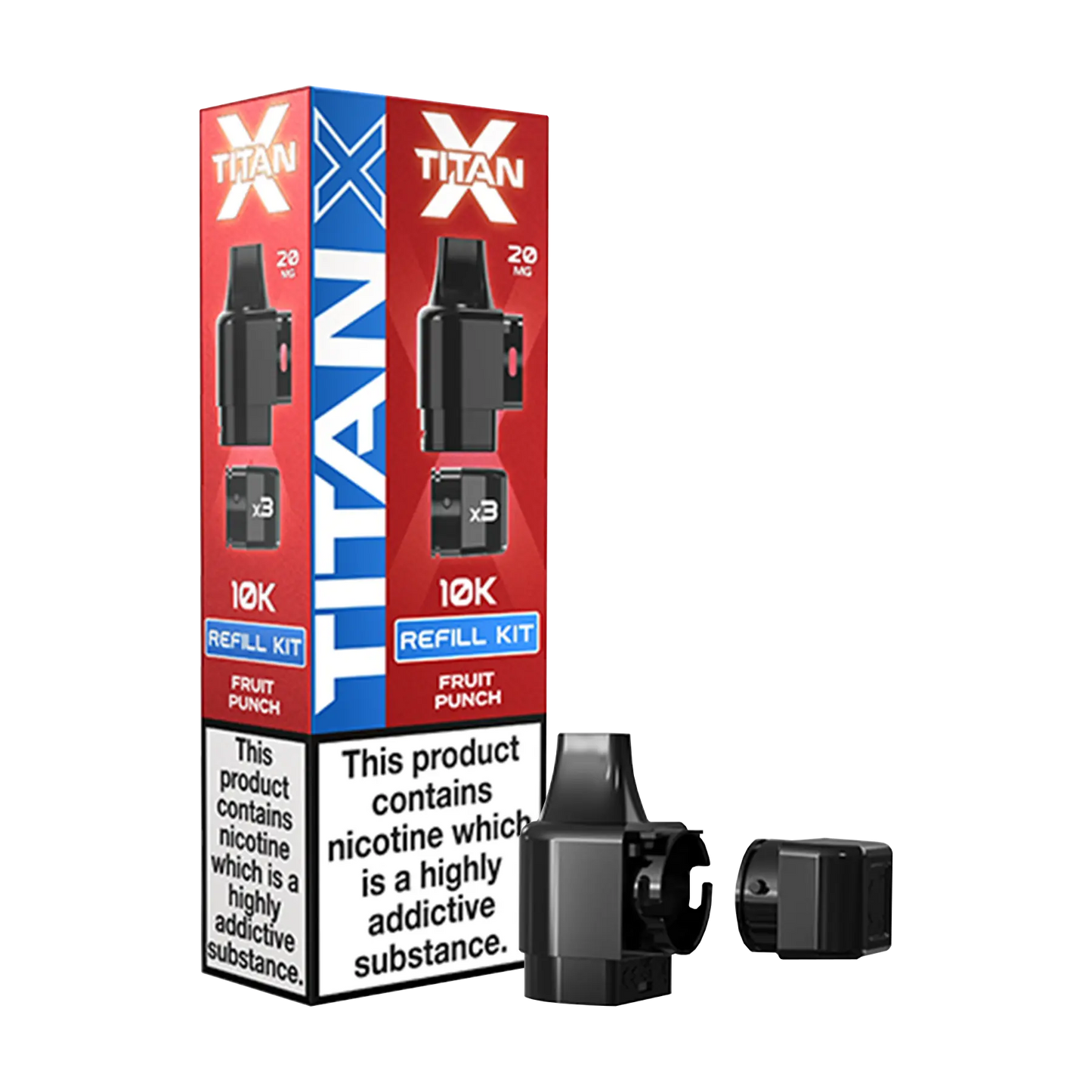 Titan X Replacement Pre-Filled Pods