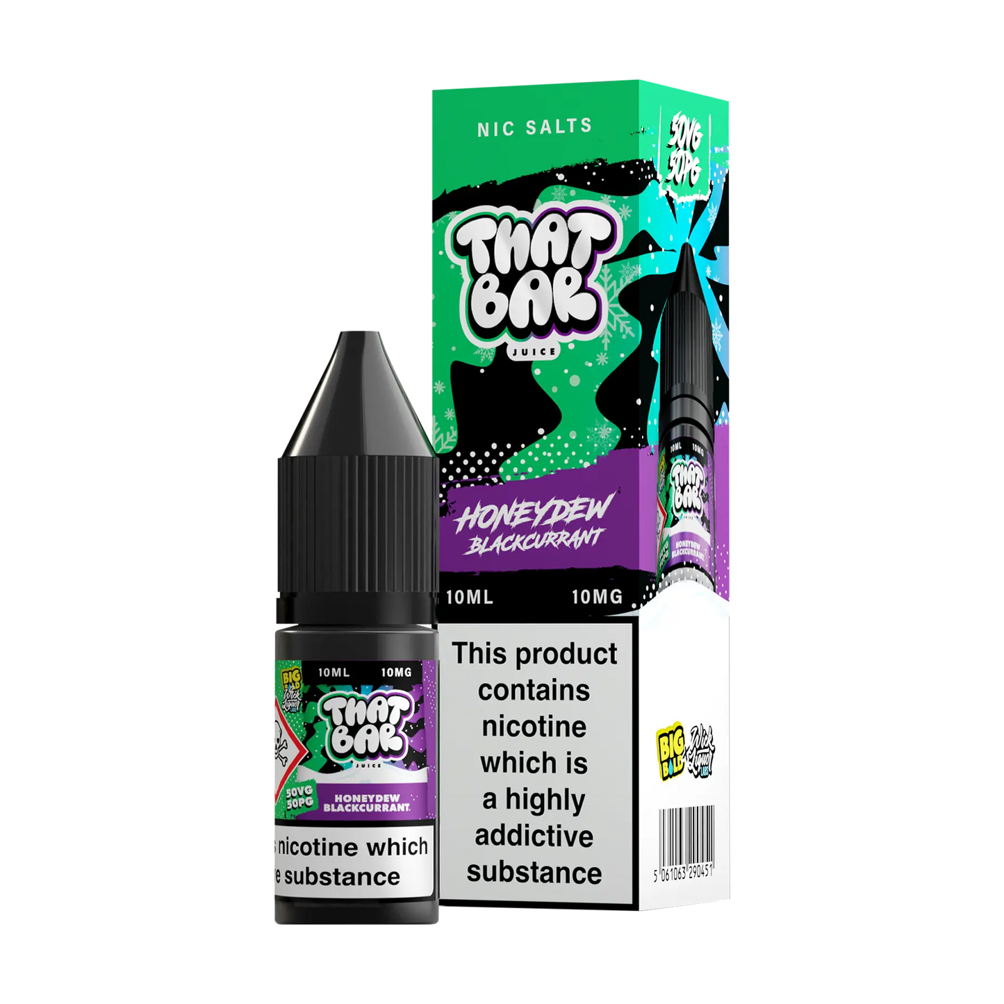 That Bar 10ml E Liquid Nicotine Salt