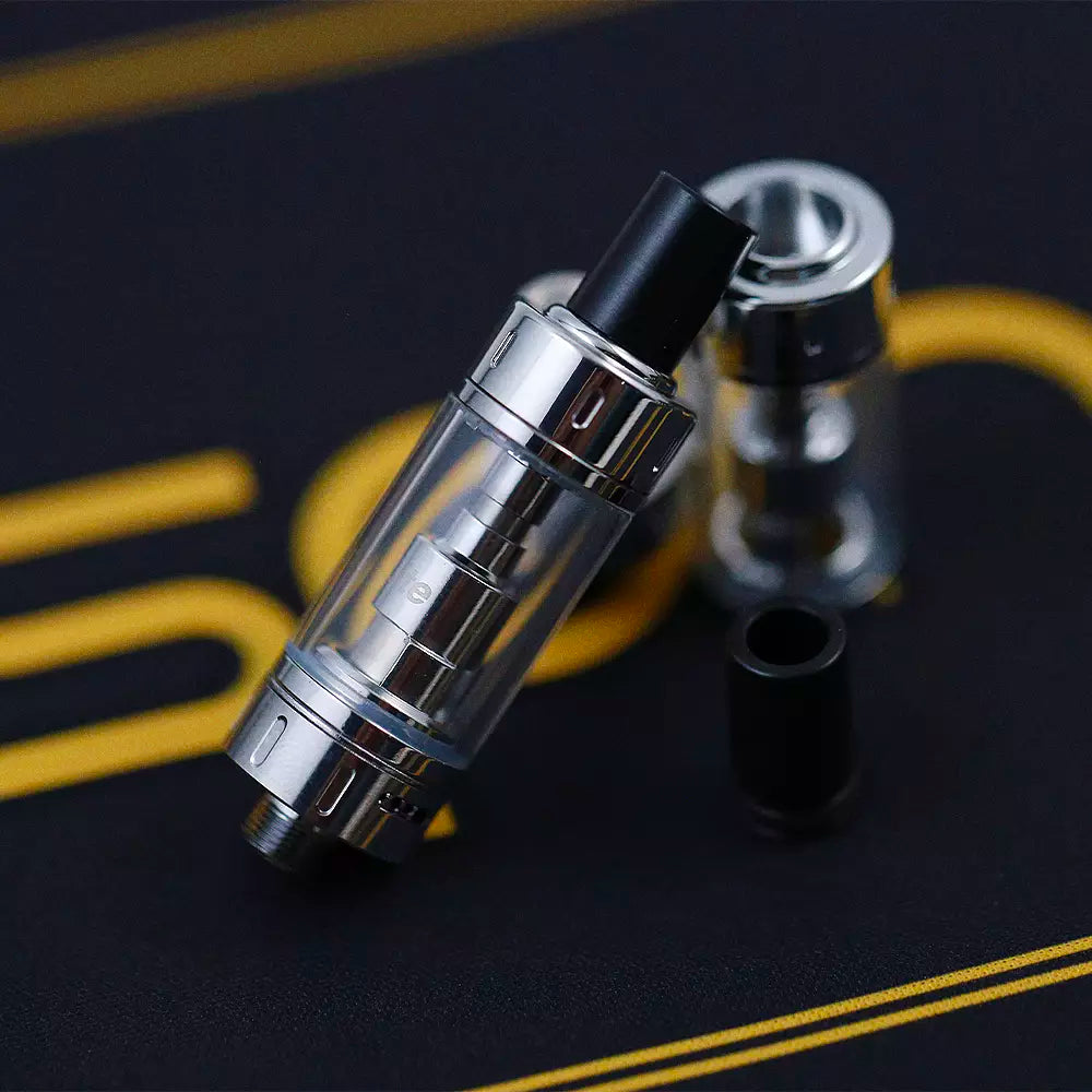 The Aspire K-Lite Tank measures in at just 16mm diameter and 57mm tall, taking miniature vaping to the next level. With BVC coil compatibility too, you know you're on a one way trip to flavour town!
