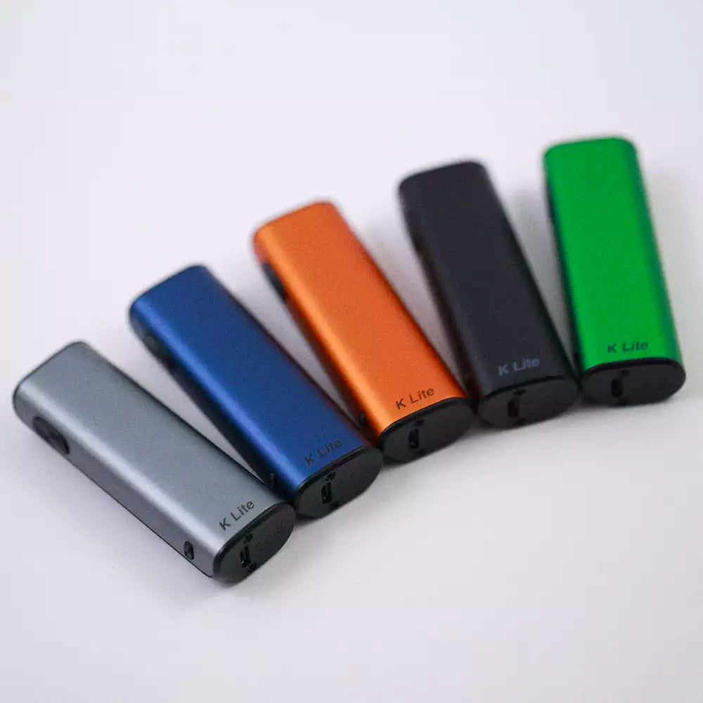 Available in 5 different colours, the Aspire K-Lite mod has something for everybody:• Black• Green• Orange• Blue• Grey