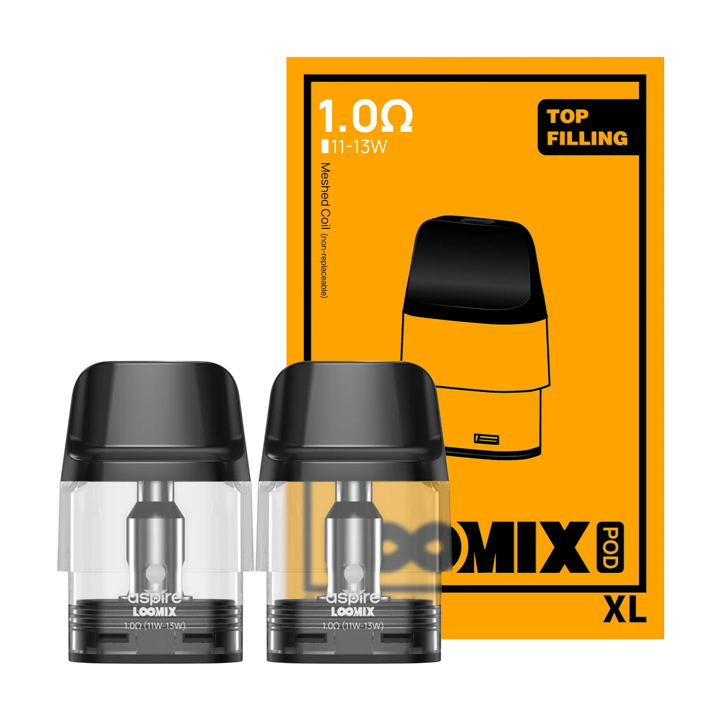 Aspire Loomix Replacement Pods - 1.0 XL