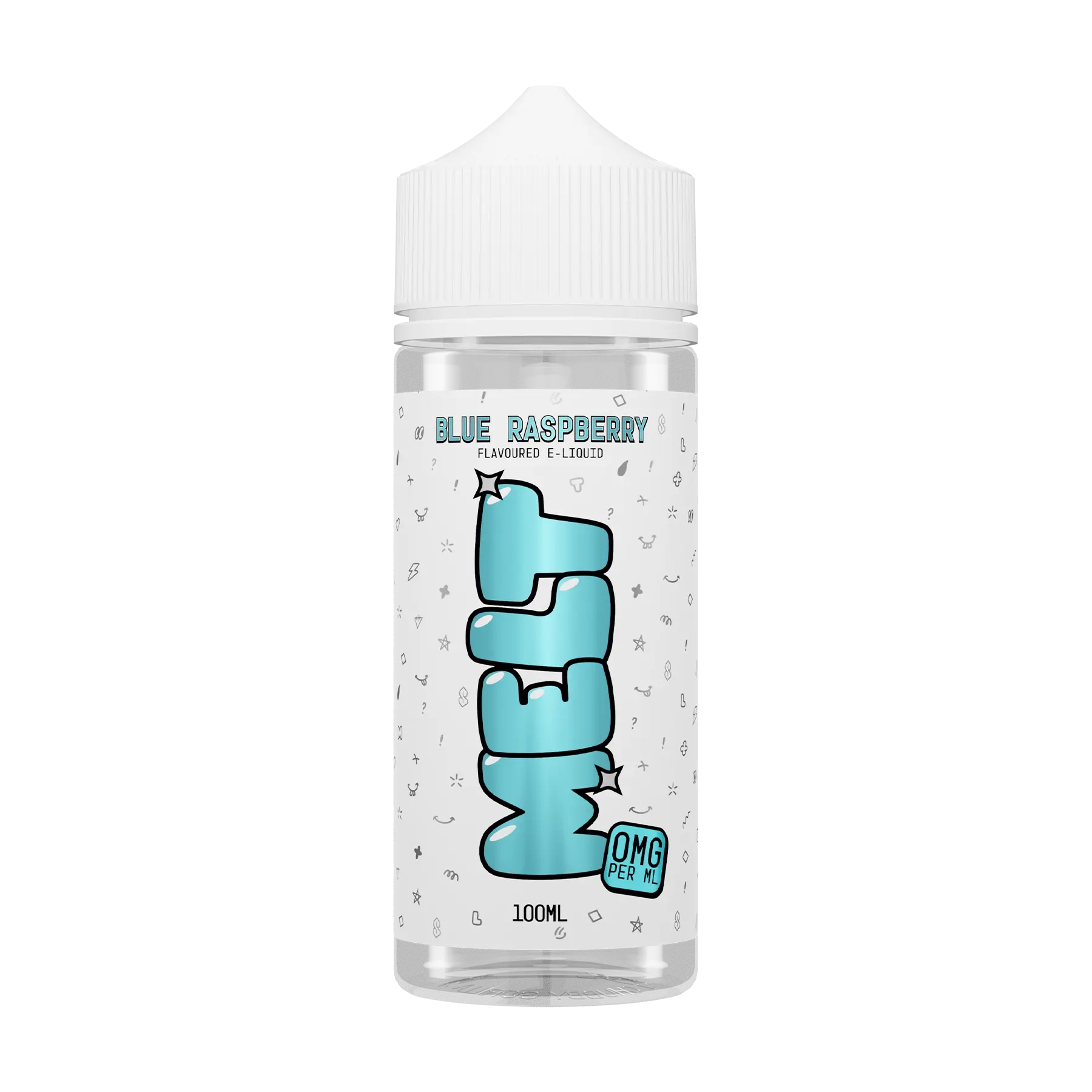 Melt -  Blue Raspberry 100ml E Liquid Shortfill
