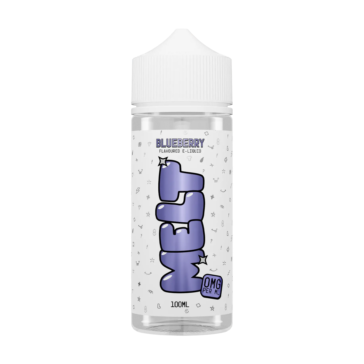 Melt -  Blueberry 100ml E Liquid Shortfill