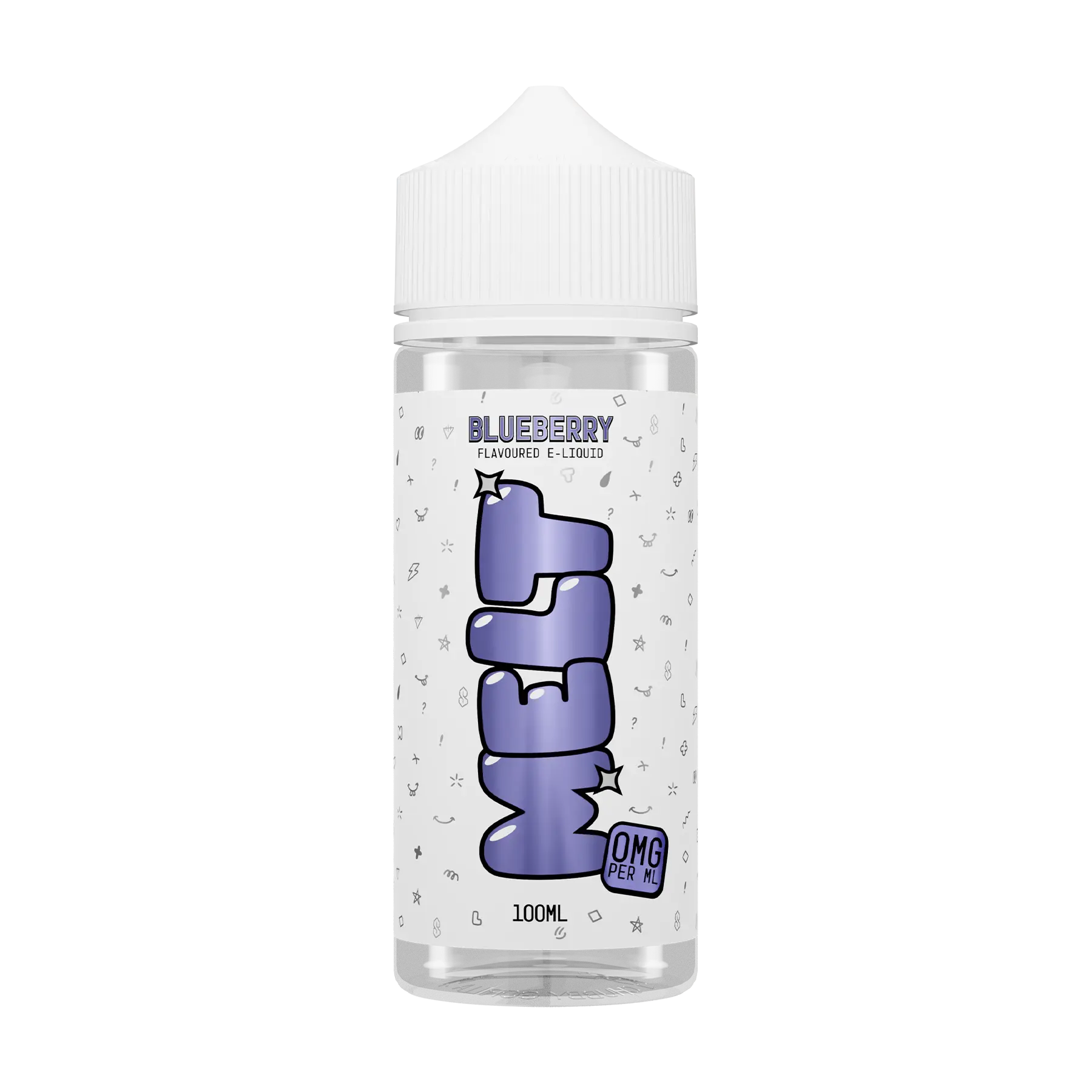 Melt -  Blueberry 100ml E Liquid Shortfill