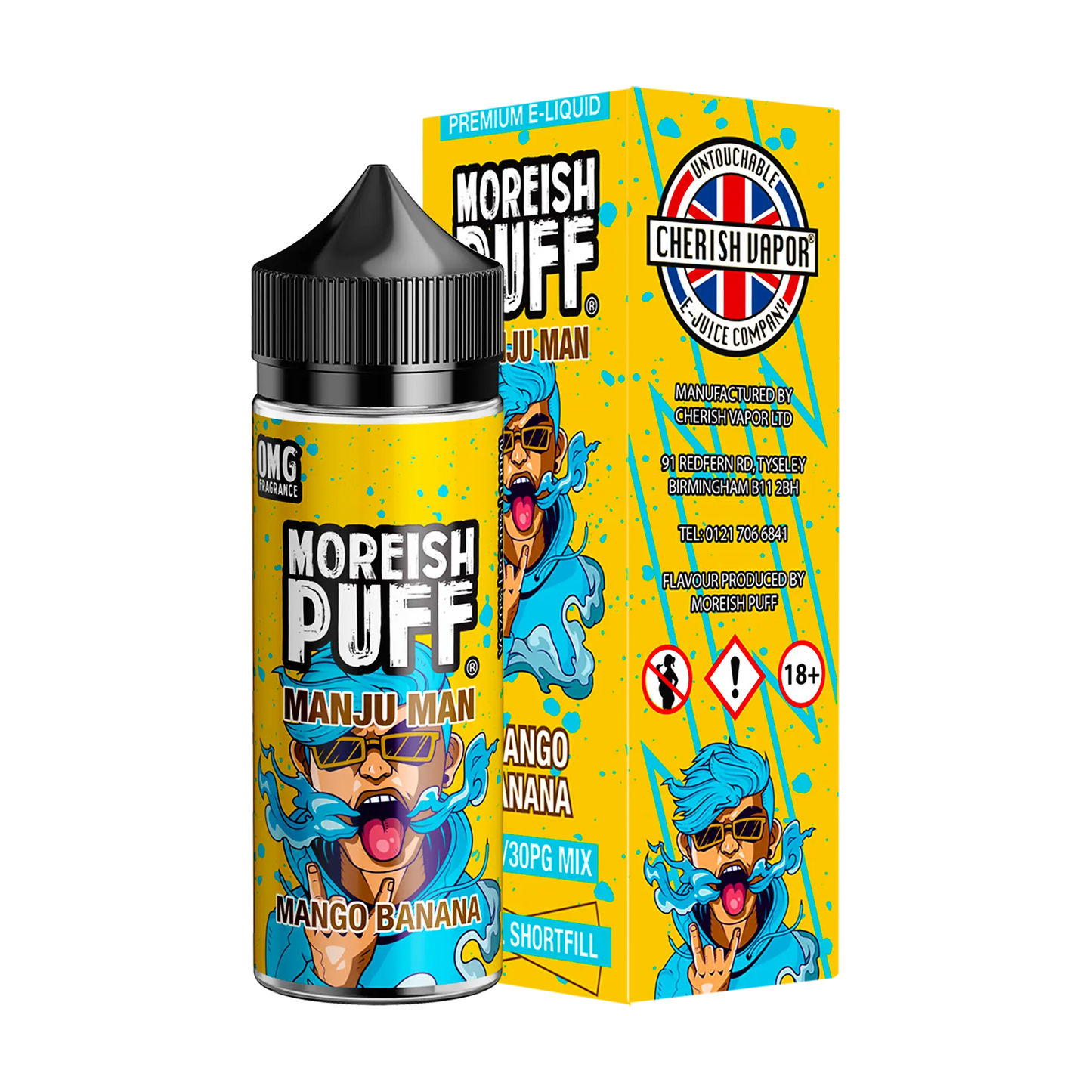 Manju Man 100ml E Liquid Shortfill