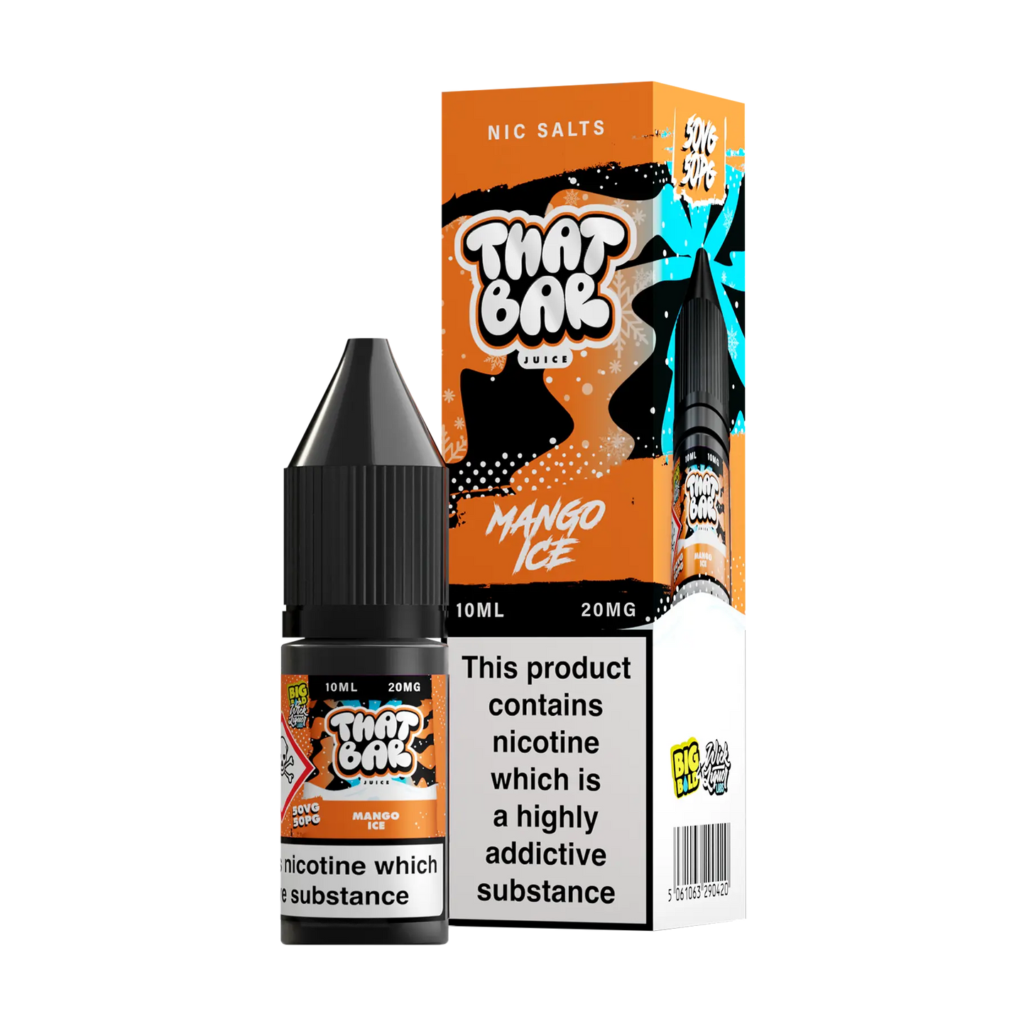 That Bar 10ml E Liquid Nicotine Salt