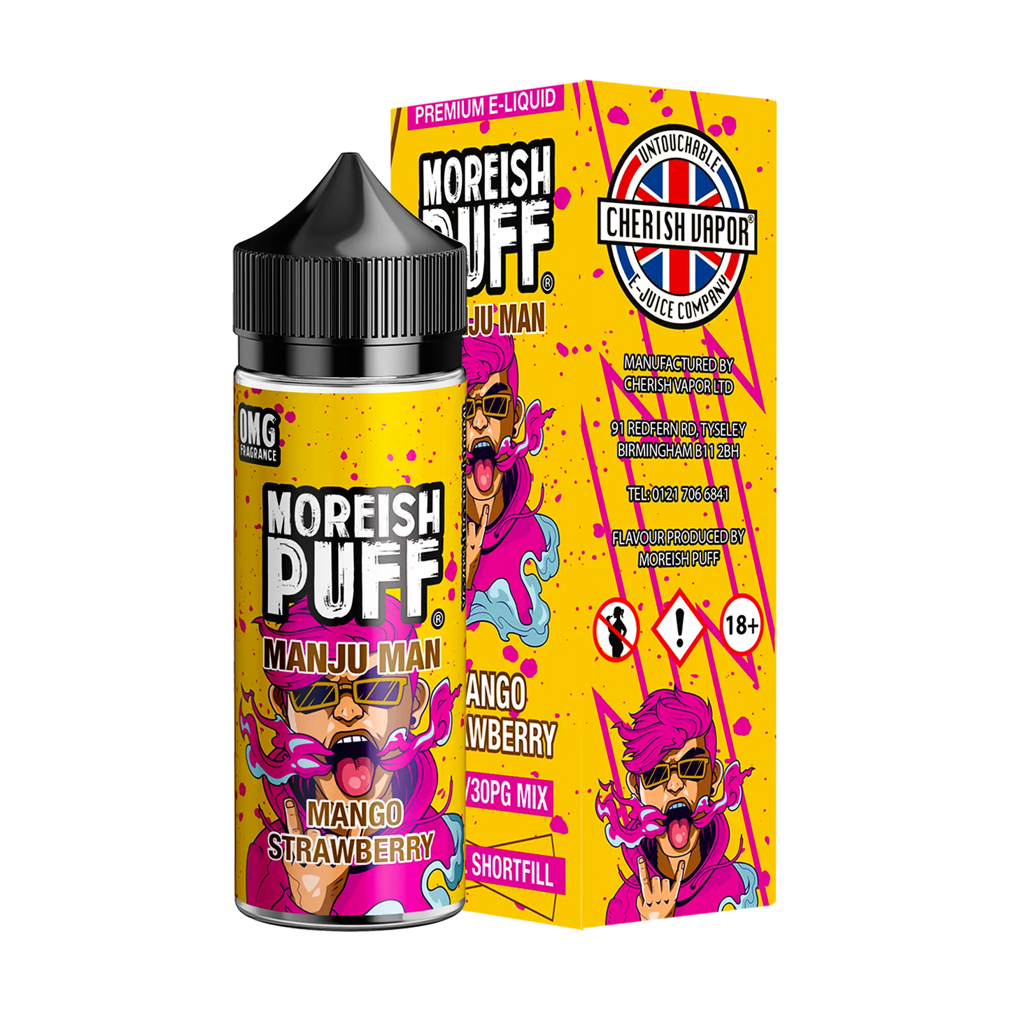 Manju Man 100ml E Liquid Shortfill