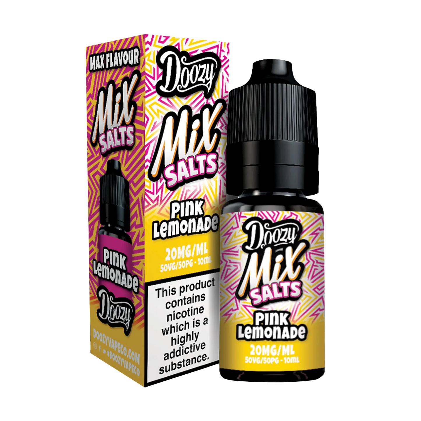 Doozy Mix Salts 10ml Nicotine Salt - Pink Lemonade