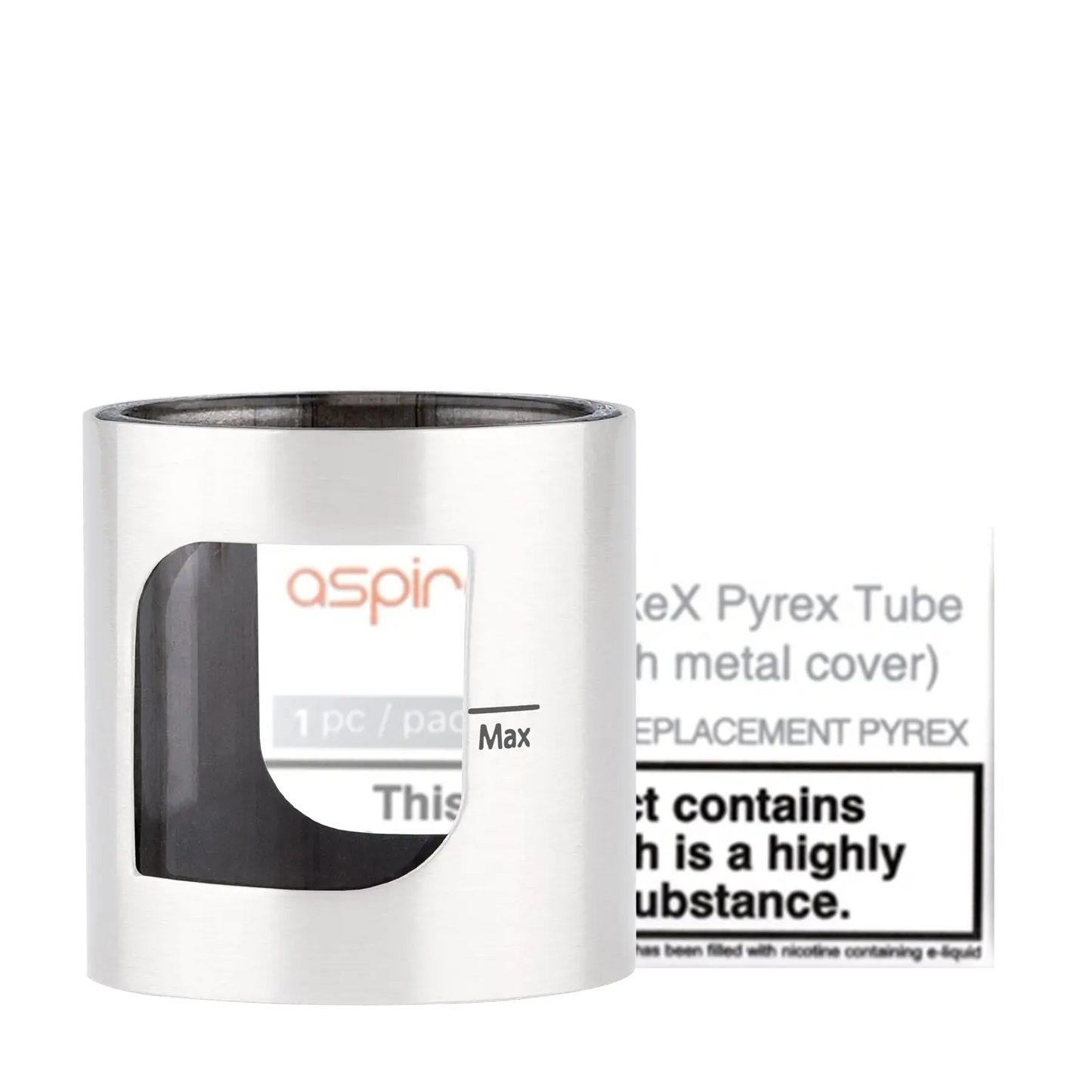 Aspire PockeX AIO Replacement Glass - White