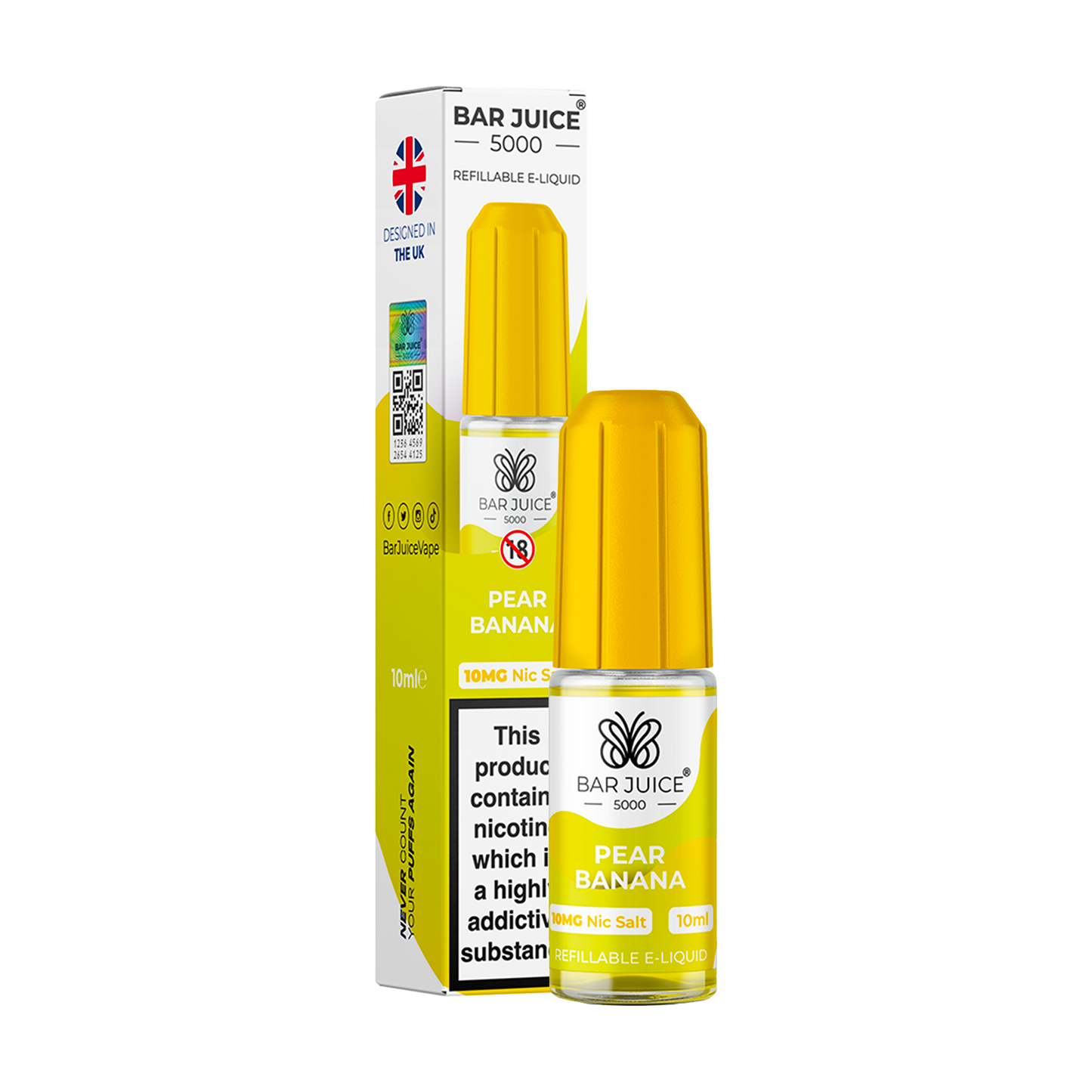 Bar Juice 5000 10ml E Liquid Nicotine Salt