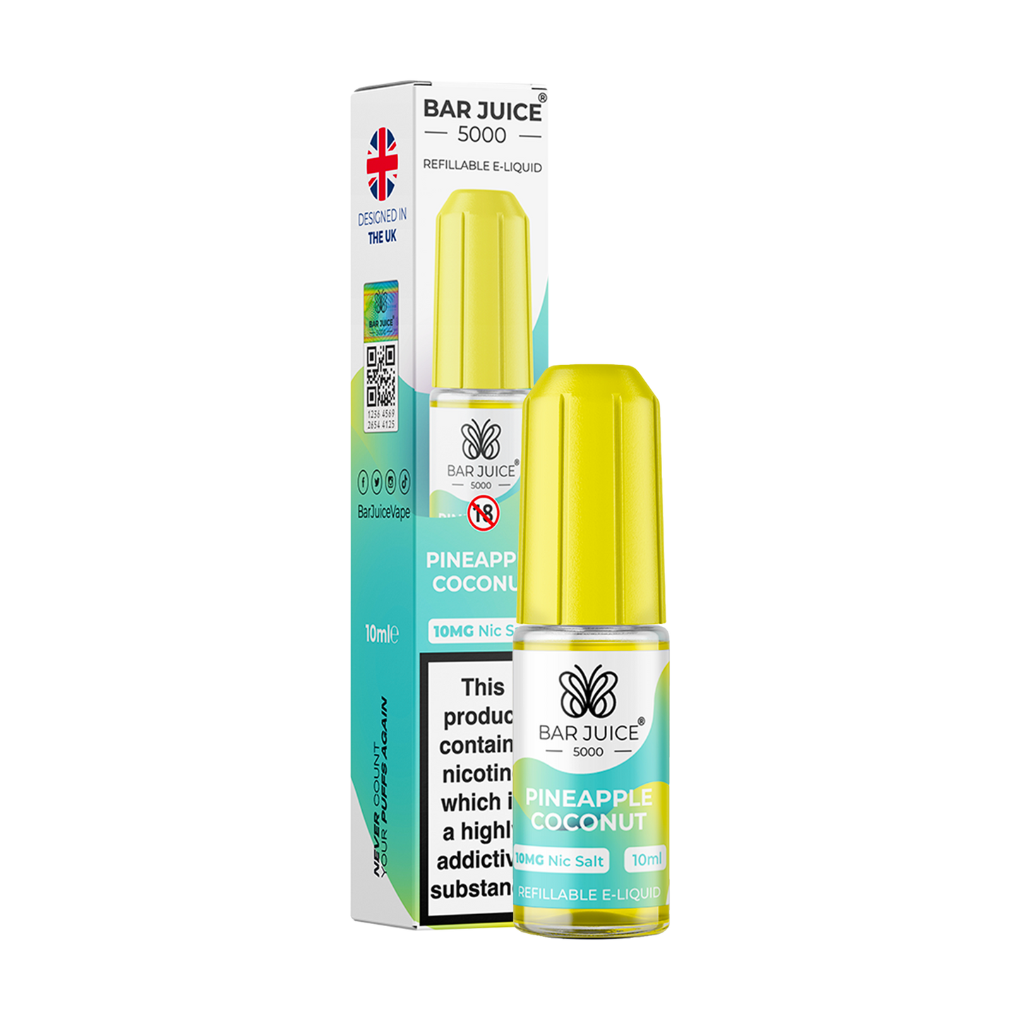 Bar Juice 5000 10ml E Liquid Nicotine Salt