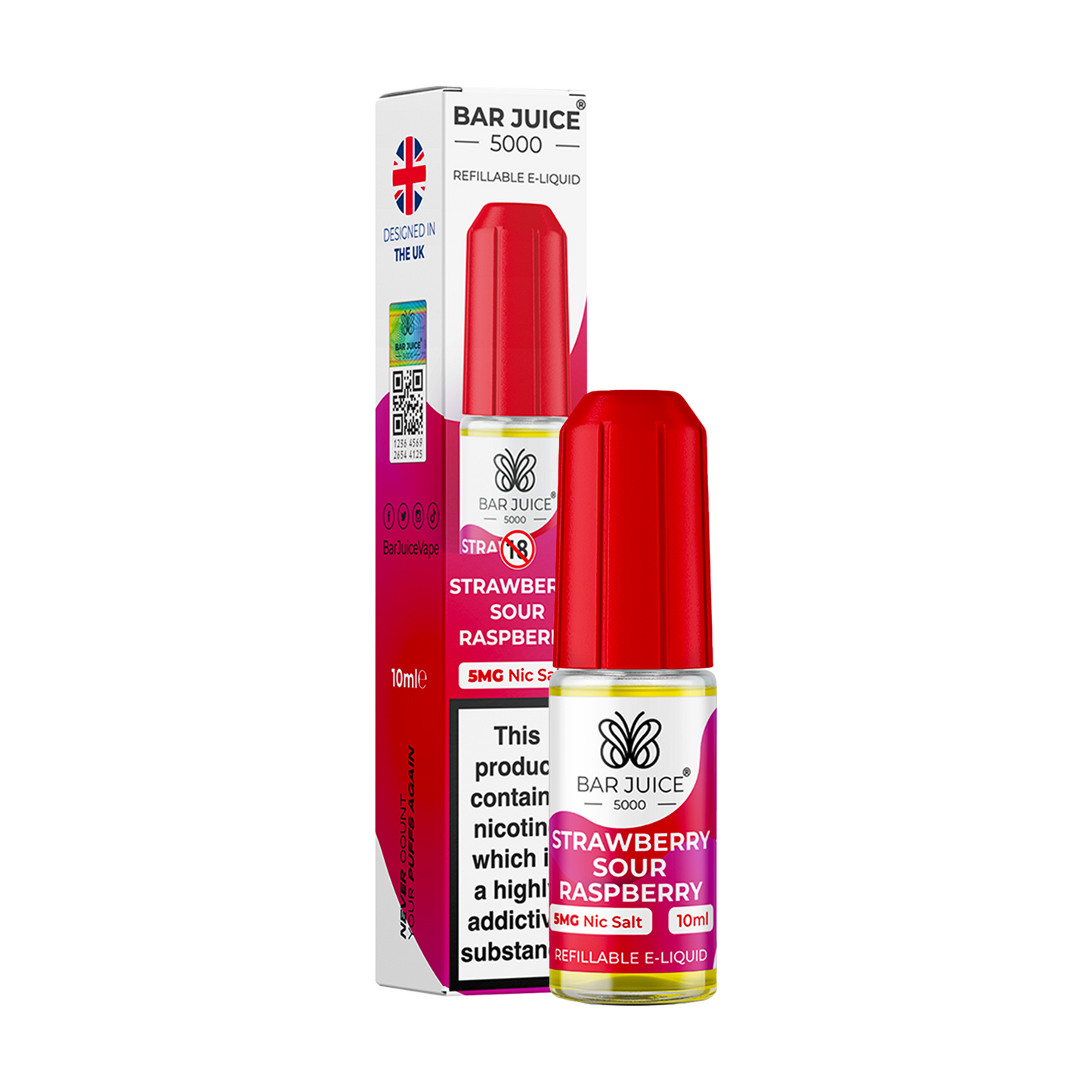 Bar Juice 5000 10ml E Liquid Nicotine Salt