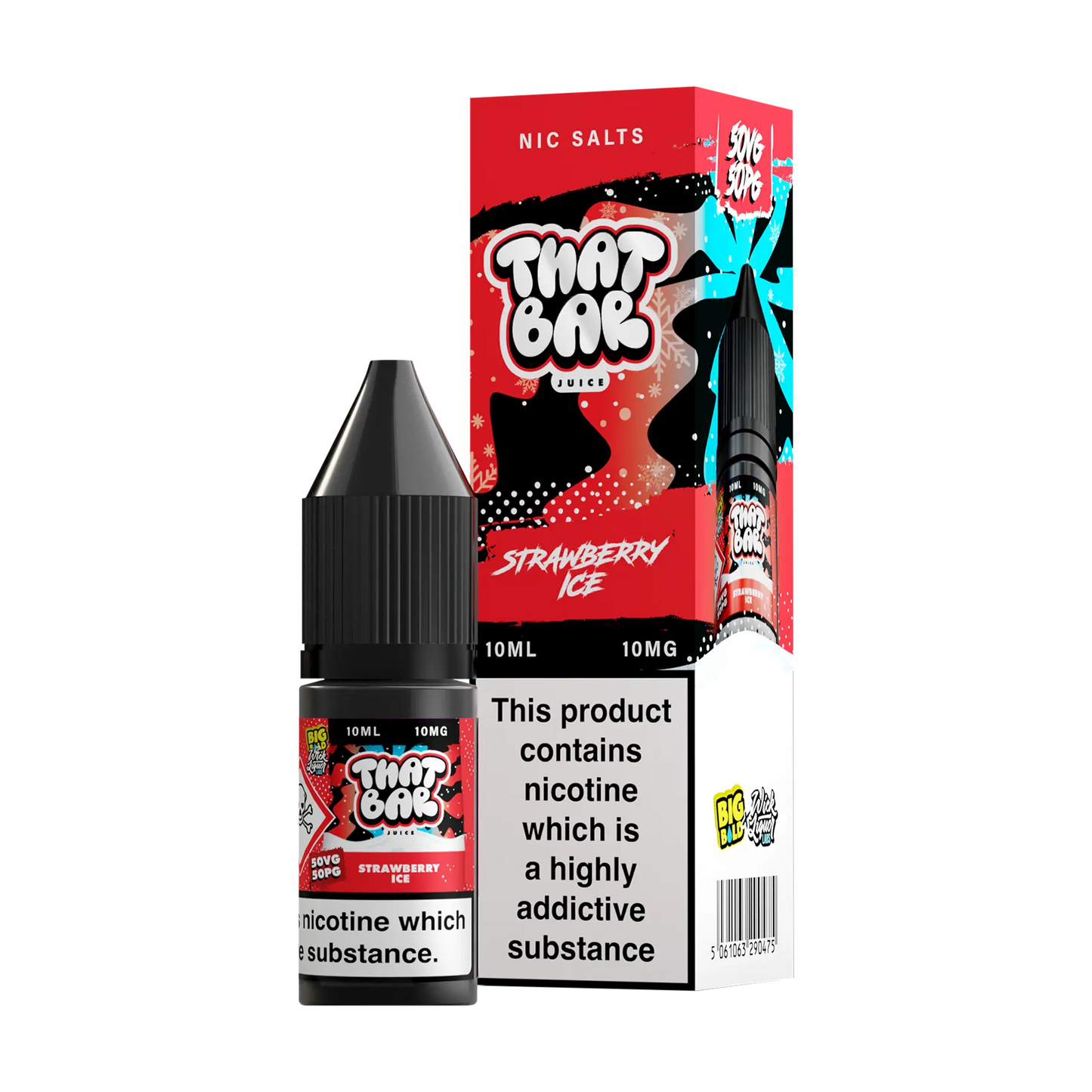 That Bar 10ml E Liquid Nicotine Salt