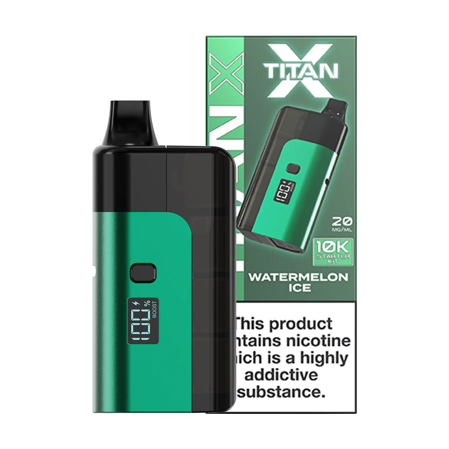 Titan X Prefilled Vape Kit - Watermelon Ice