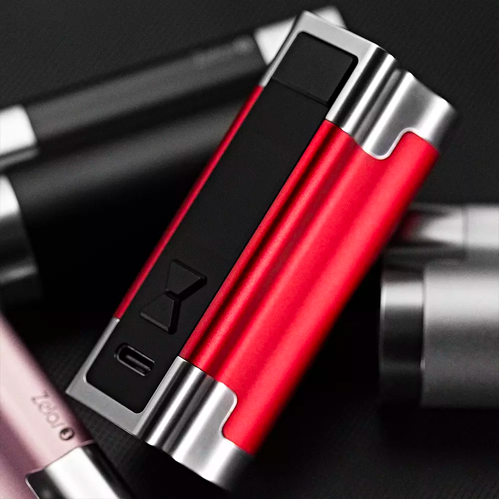 Harnessing a staggering 3,200mAh internal battery and capable of charging at 2 amps via USB-C, the Zelos 3 regulated mod is a multi-day vaping mod.