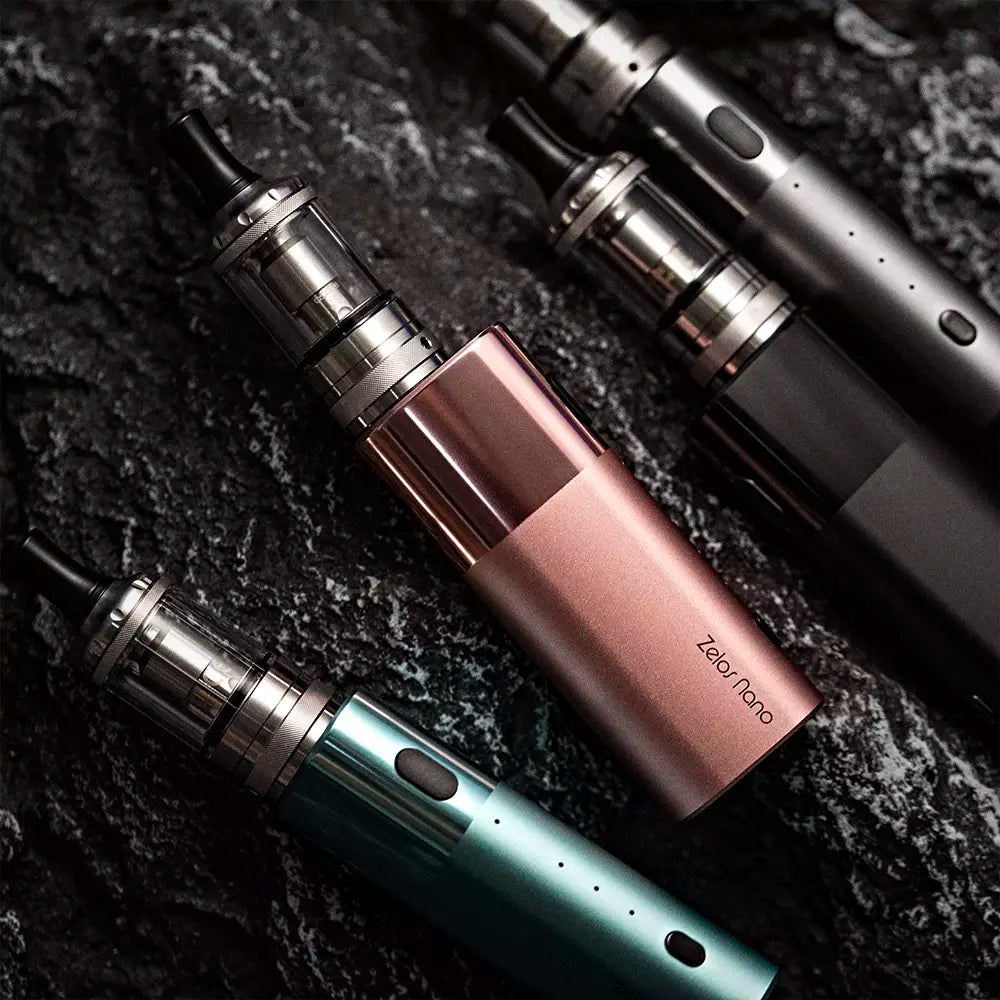 To cater to your specific tastes, The Zelos Nano kit comes in 4 different colour options: Black, Aqua Blue, Rose Gold & Space Grey. Match your colour to your personality!
