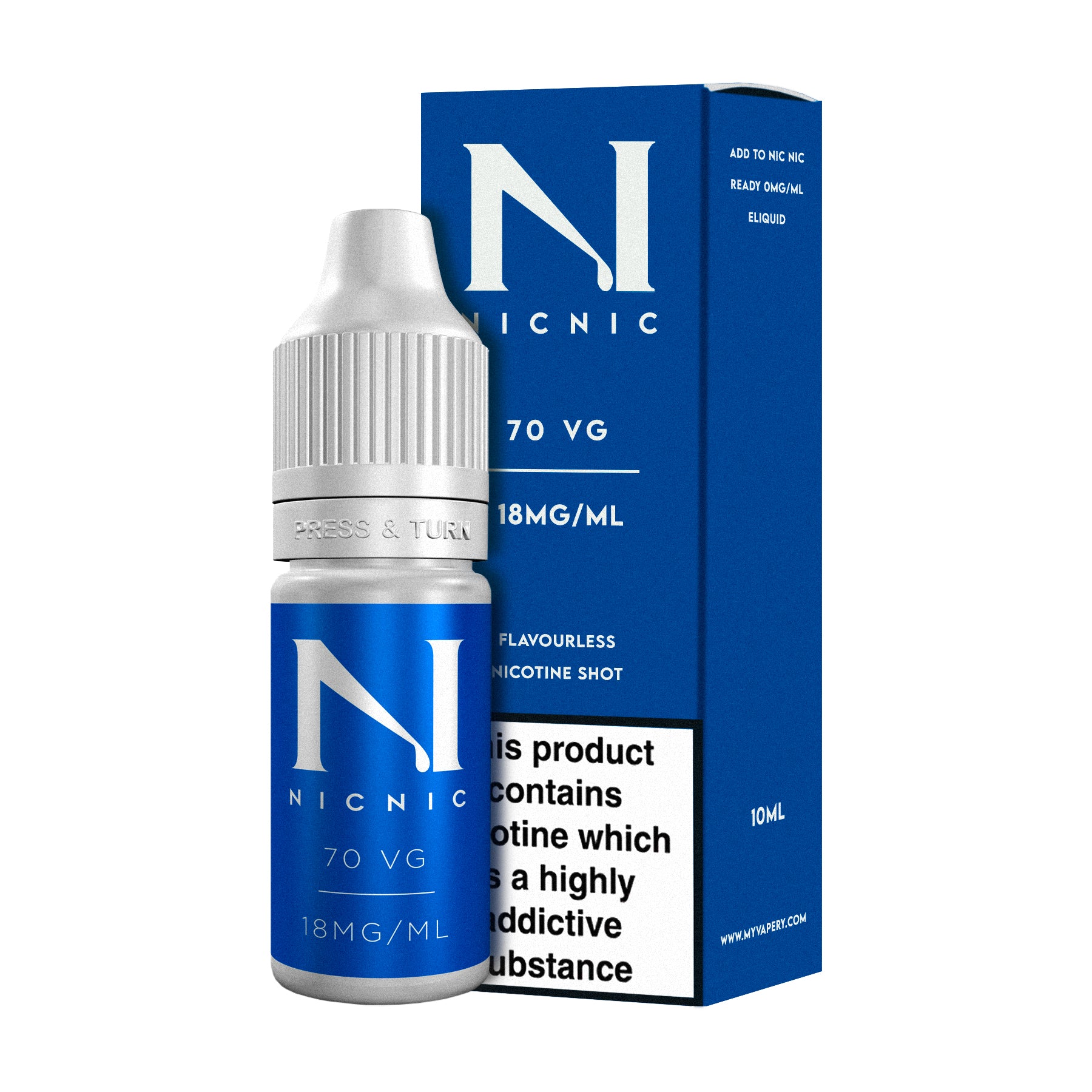 Nic Shots | 18mg 10ml | UK Aspire Vendor Nicotine Shots