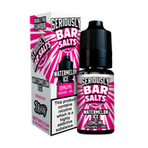 Seriously Bar Salts brings you Watermelon Ice: The Sweet Refreshing Taste of Crispy Red Watermelon with Cubes of Ice. The perfect ADV for all disposable fans.