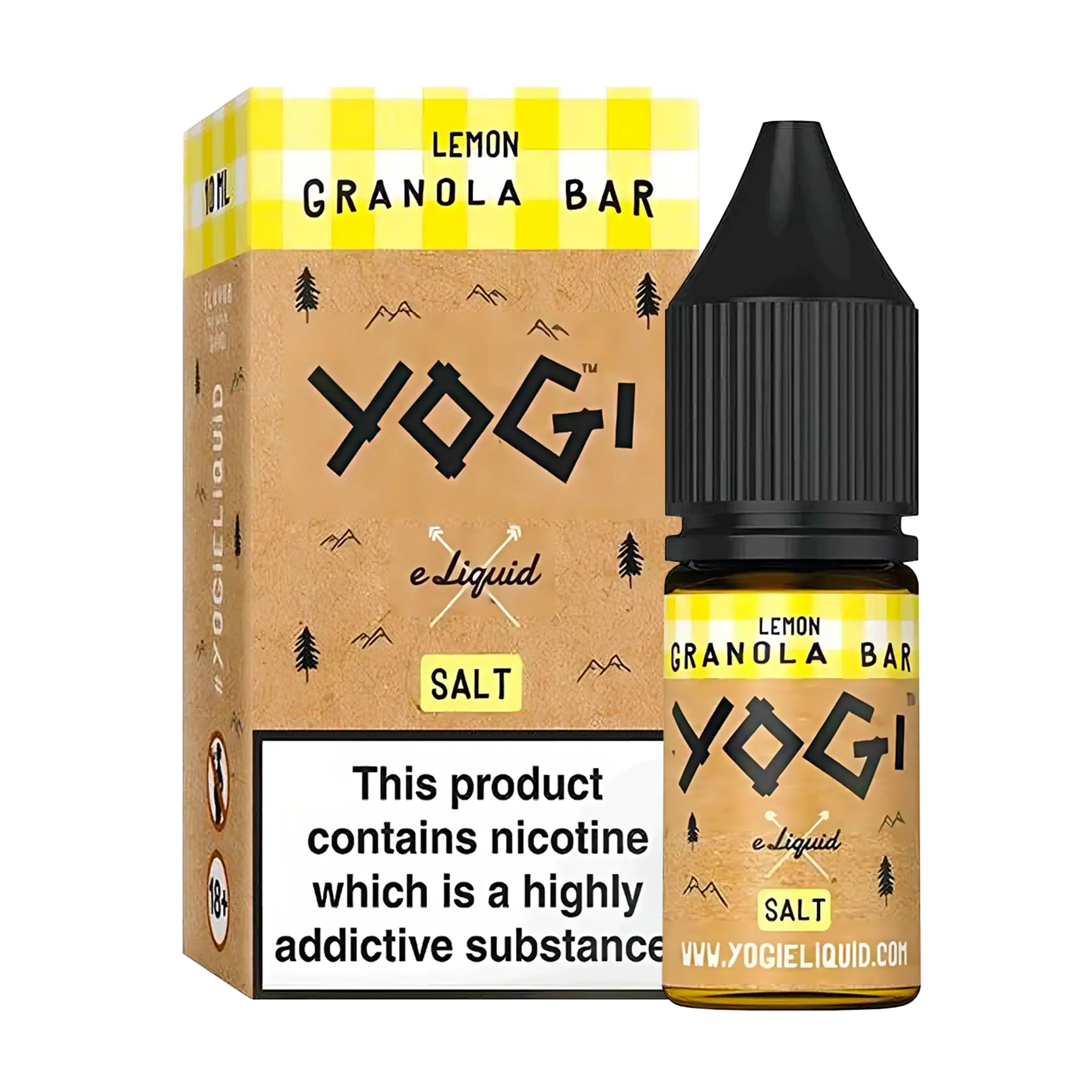 Yogi Lemon Granola Bar Nic Salt