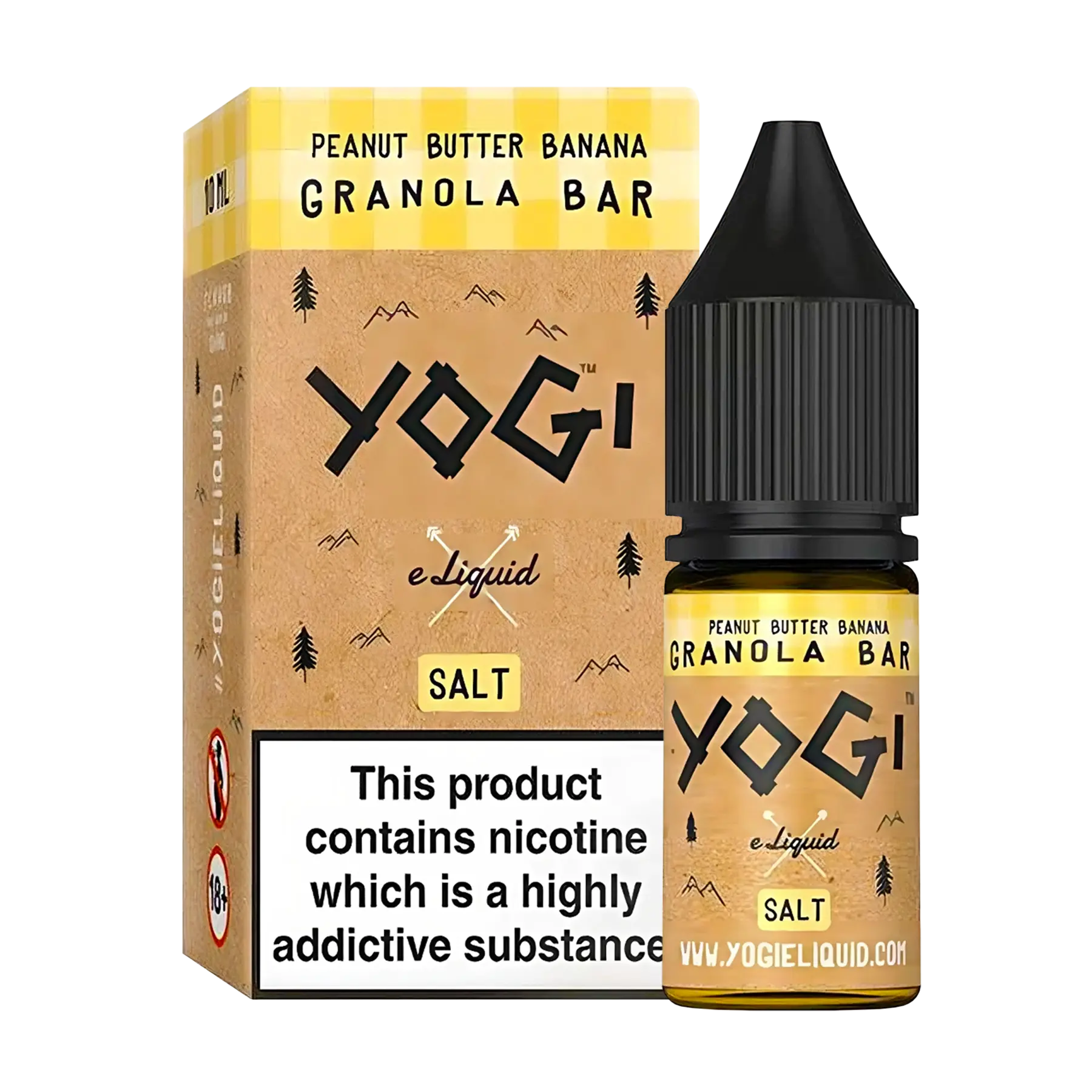 Yogi Peanut Butter Banana Granola Bar Nic Salt