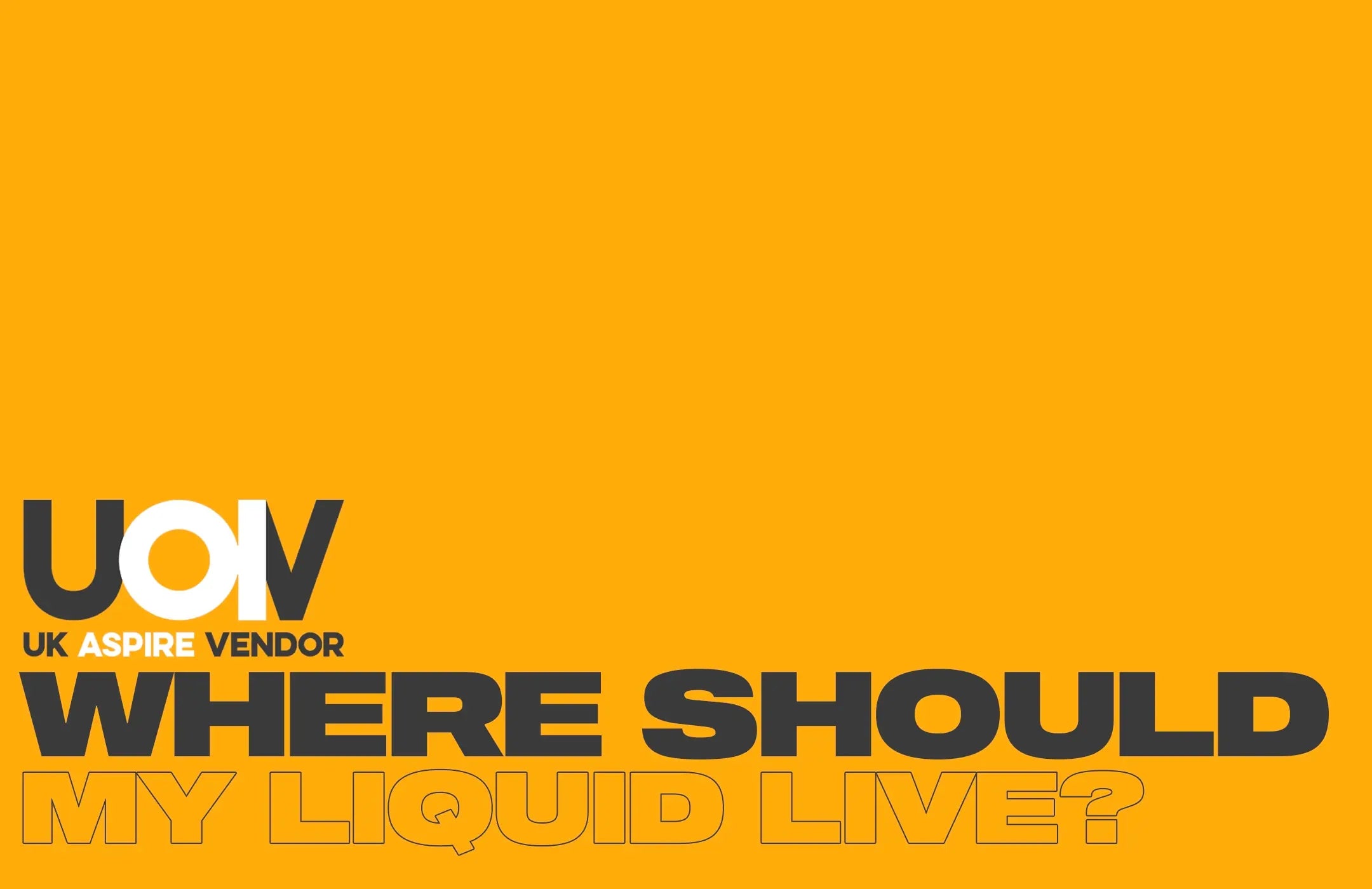 E-liquid should be stored in a cool, dark place & kept out of reach of children & pets. Proper storage can help to preserve the flavour and quality of the e-liquid and prevent accidents. 