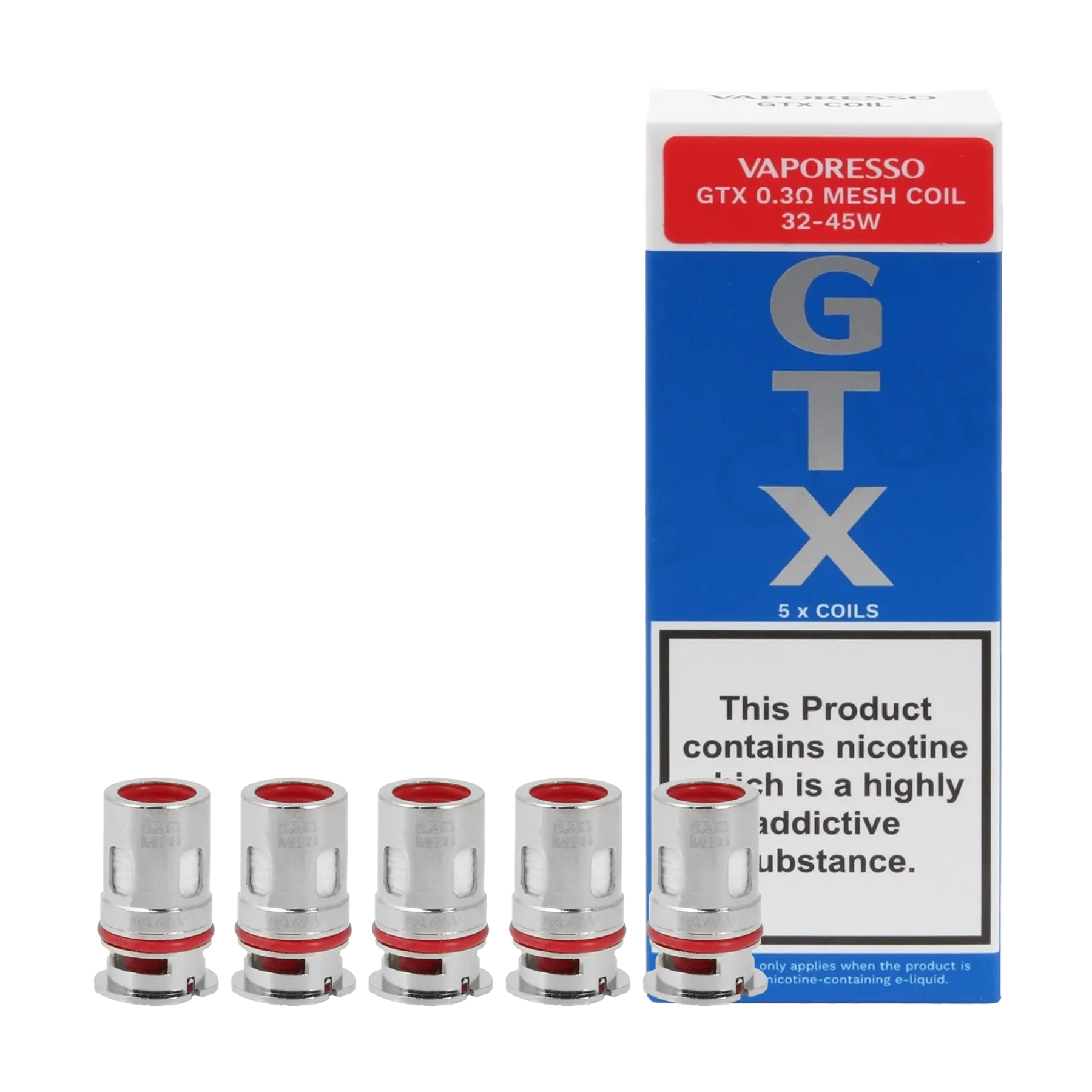 Vaporesso GTX Replacement Coils - 0.3 ohm