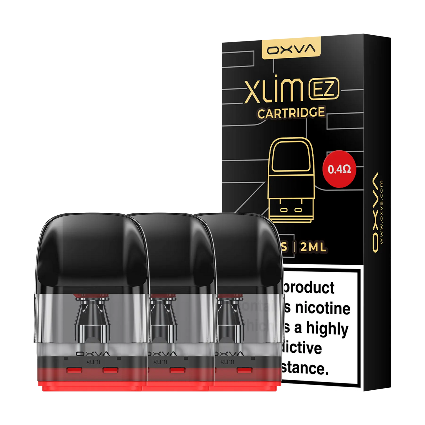 OXVA Xlim EZ Replacement Pods - 0.4 ohm 2ml