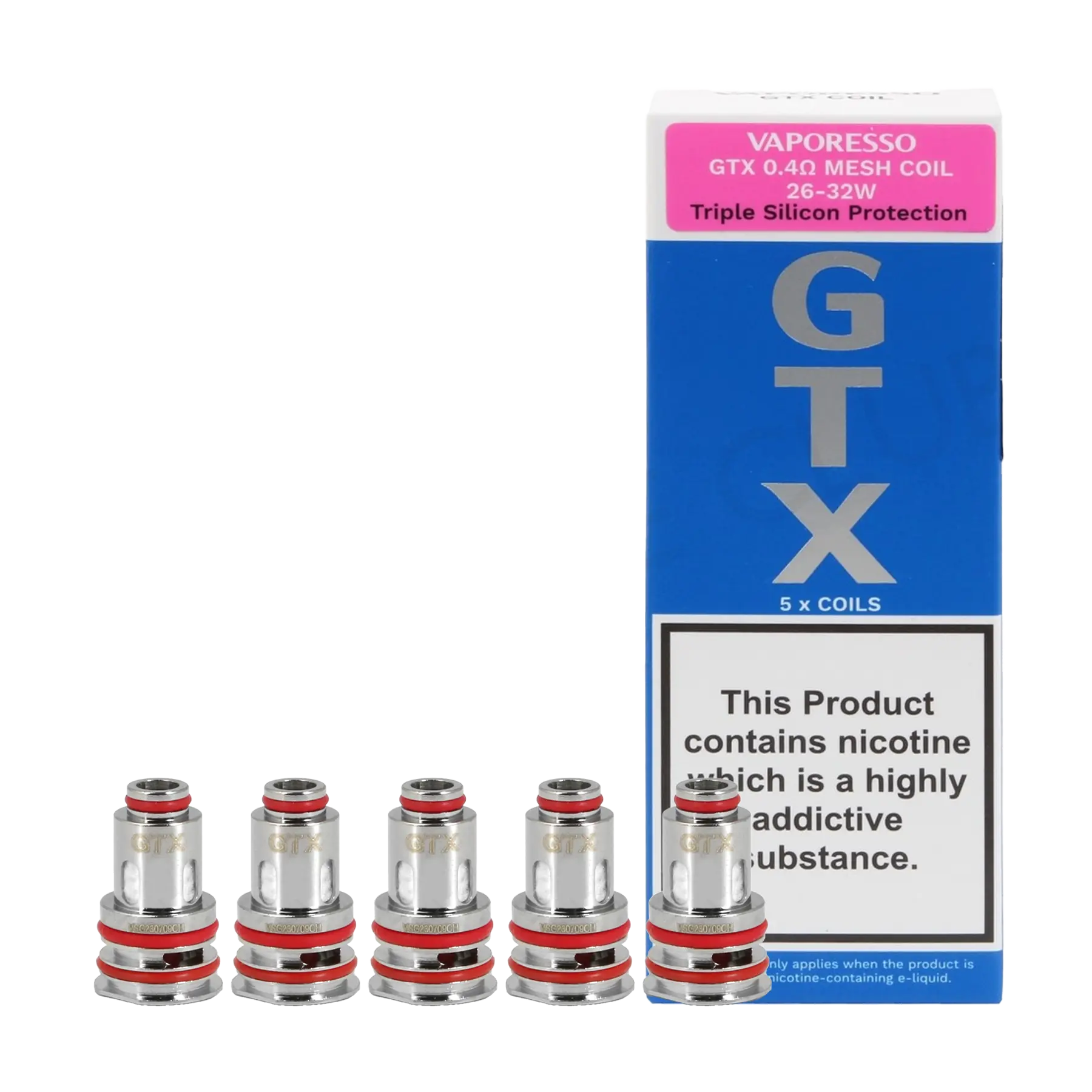 Vaporesso GTX Replacement Coils - 0.4 ohm