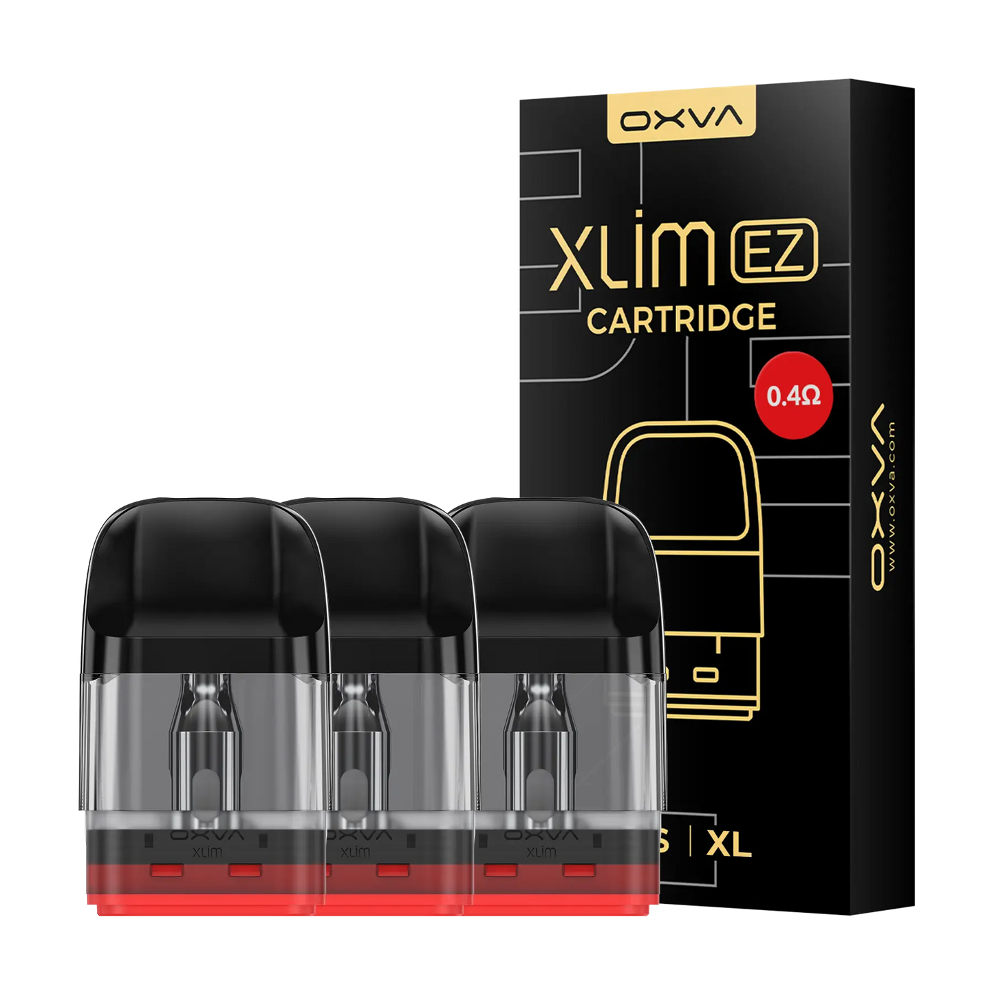 OXVA Xlim EZ Replacement Pods - 0.4 ohm XL