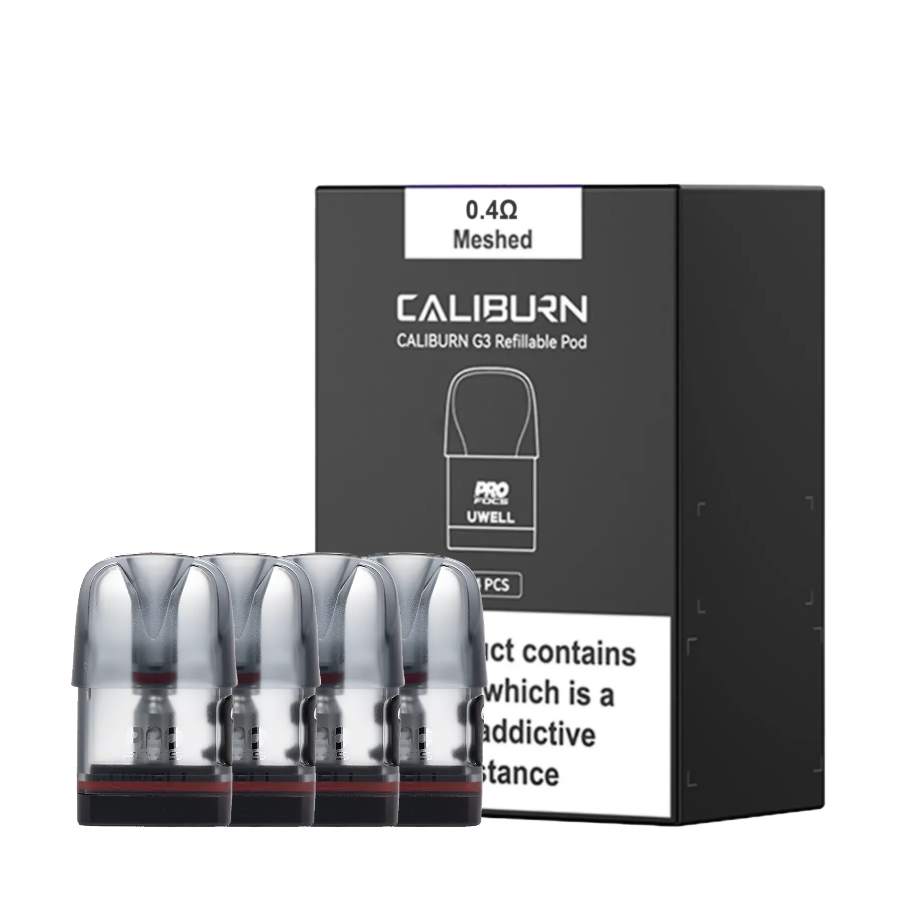 Uwell Caliburn G3 Refillable Pods - 0.4 ohm