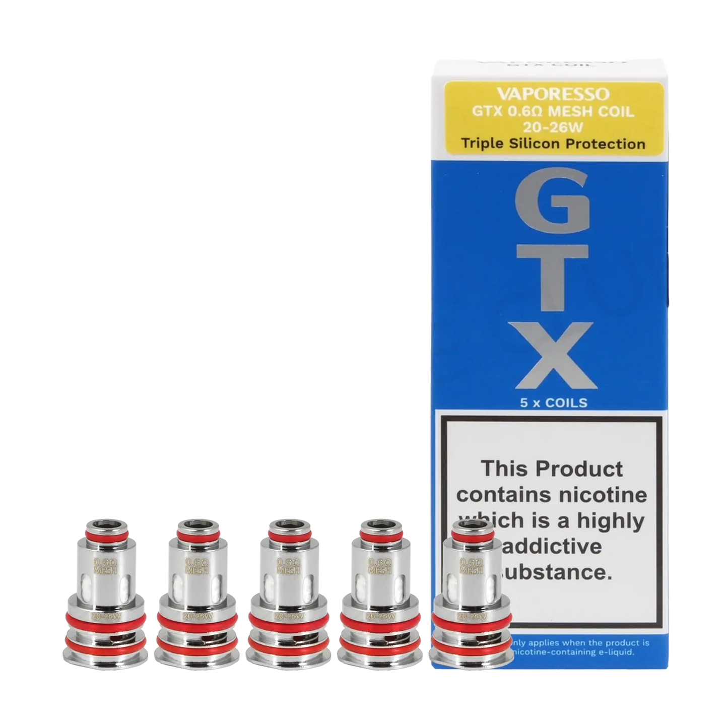 Vaporesso GTX Replacement Coils - 0.6 ohm