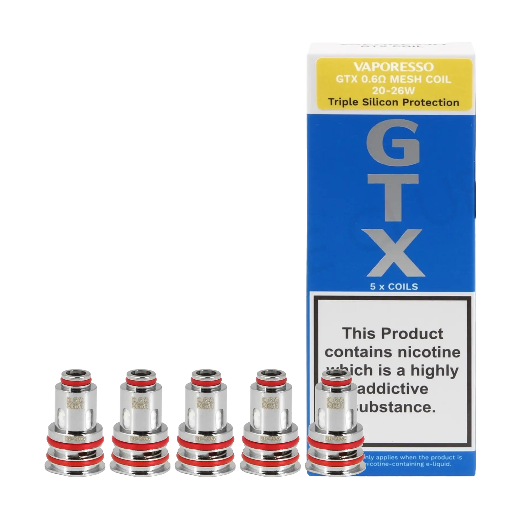 Vaporesso GTX Replacement Coils - 0.6 ohm